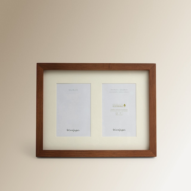 Imagen 0 de Marco de fotos múltiple 2 fotos Thor El Corte Inglés