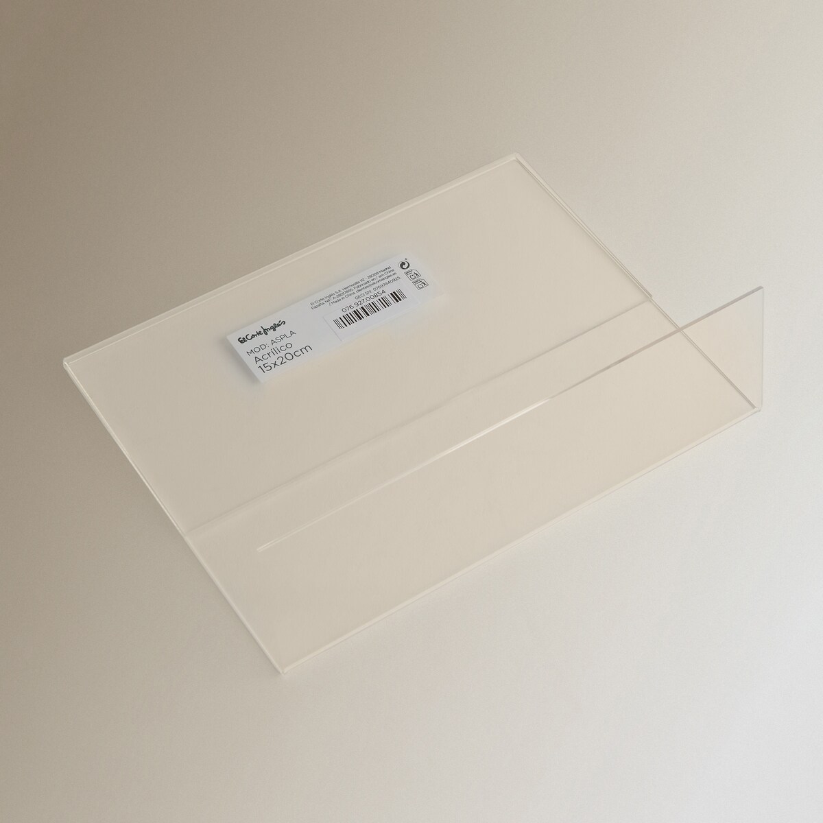 Moldura Horizontal Acrílica Aspla Transparente-3