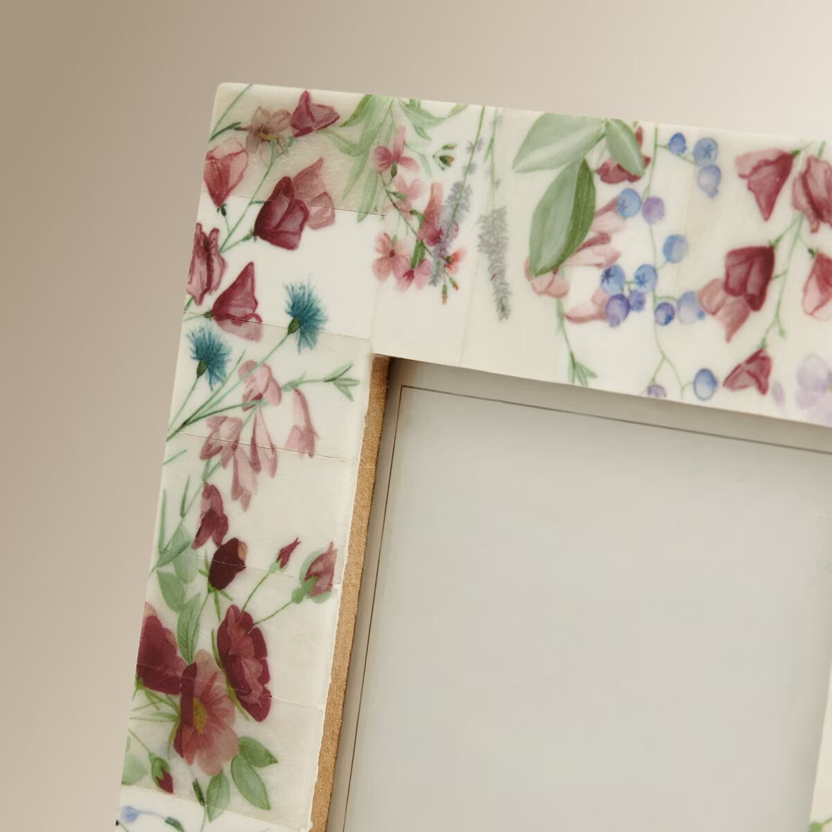 Moldura de fotos floral Pradera Multicolor-3
