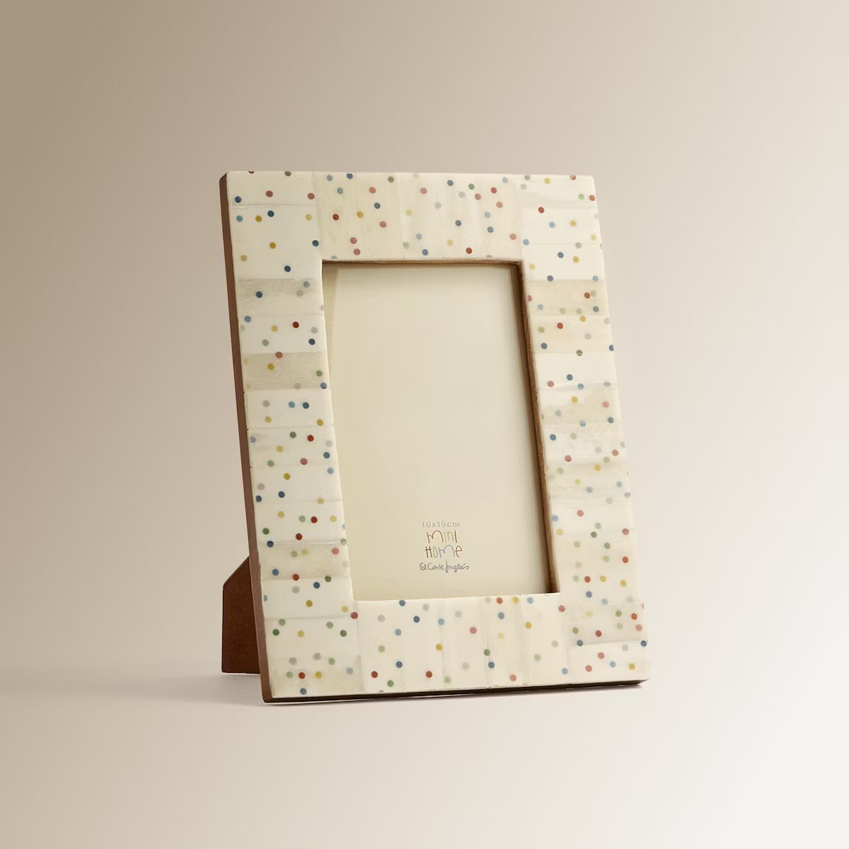 Moldura de fotografias às bolinhas Rex Multicolor-2