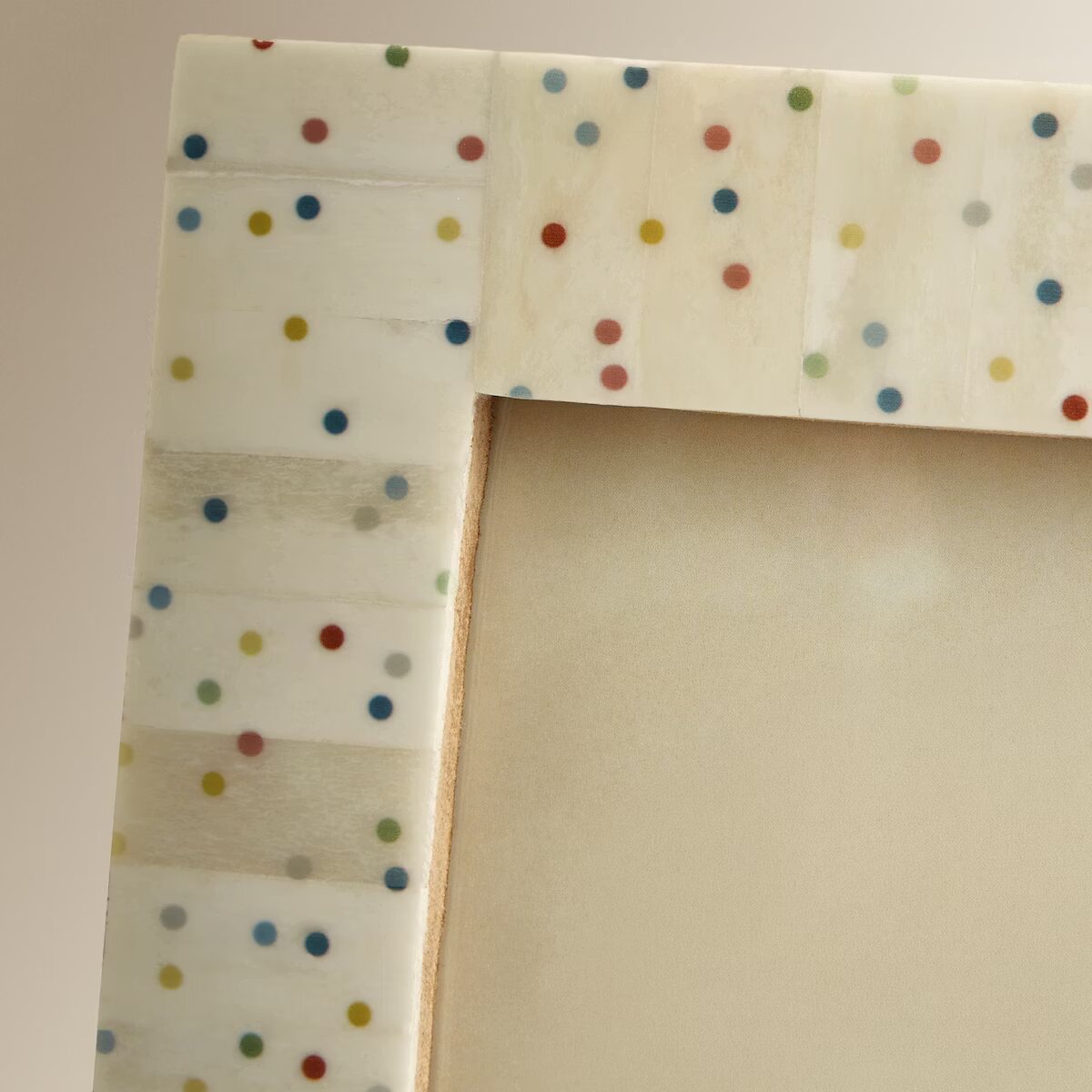 Moldura de fotografias às bolinhas Rex Multicolor-3