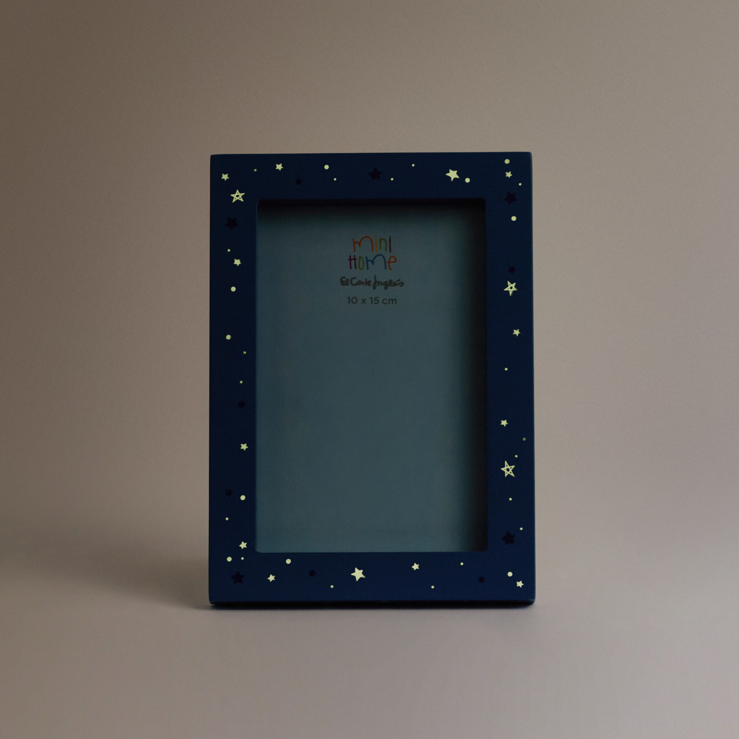 Moldura de Fotografias com Estrelas Azul-4