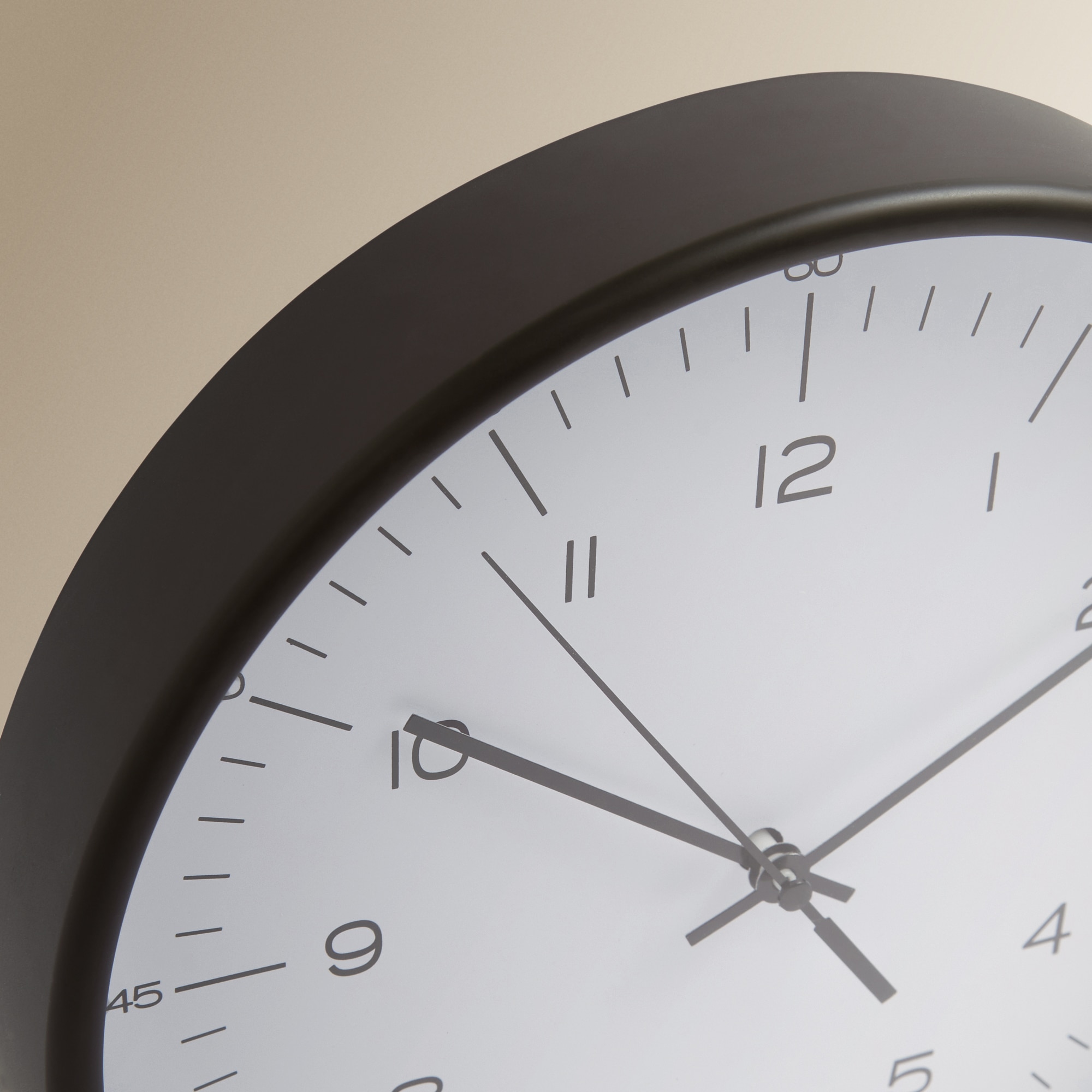 Reloj de pared Basic Nuestro Mejor Precio - El Corte Inglés Negro-2