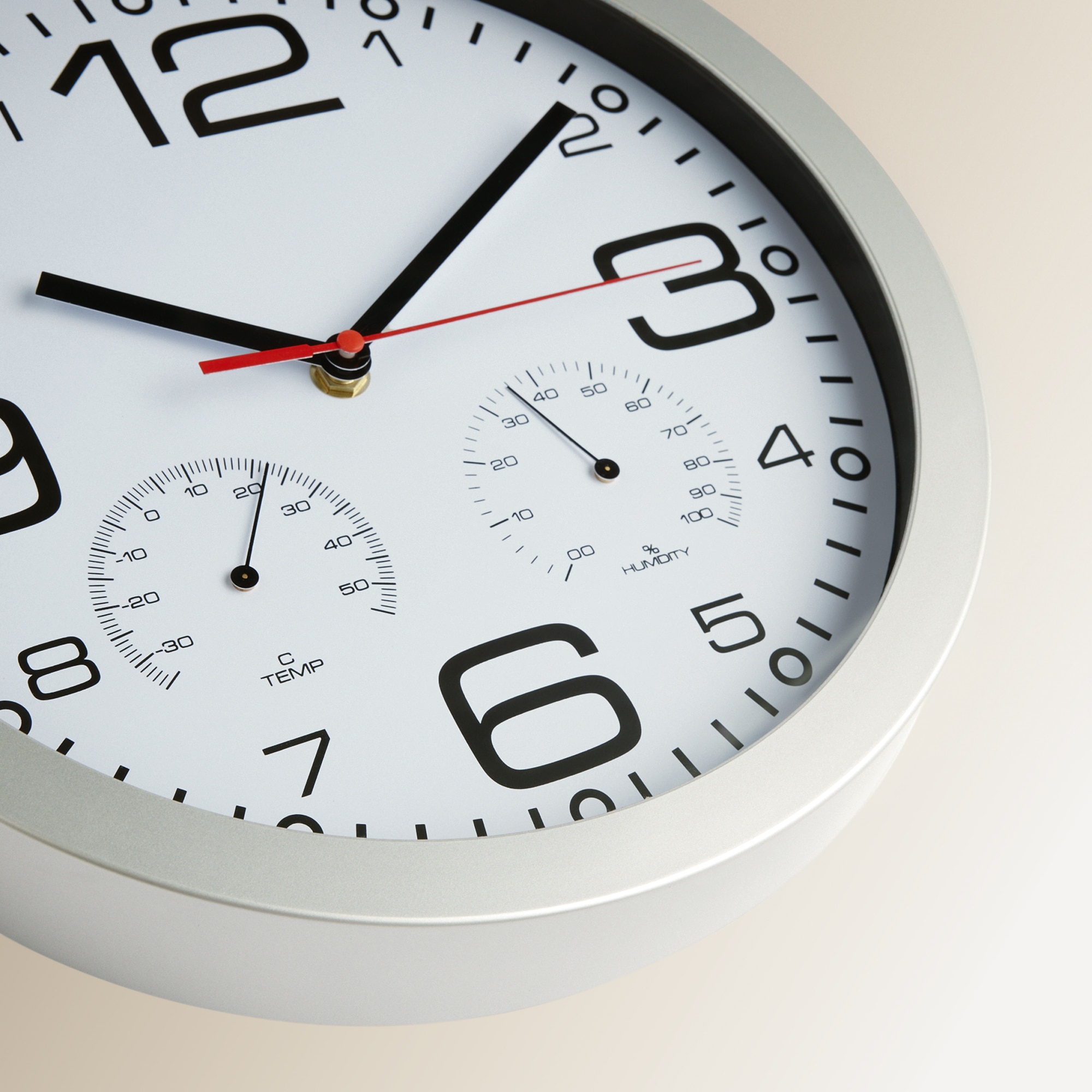 Relógio de parede Budapest Stick Branco-2