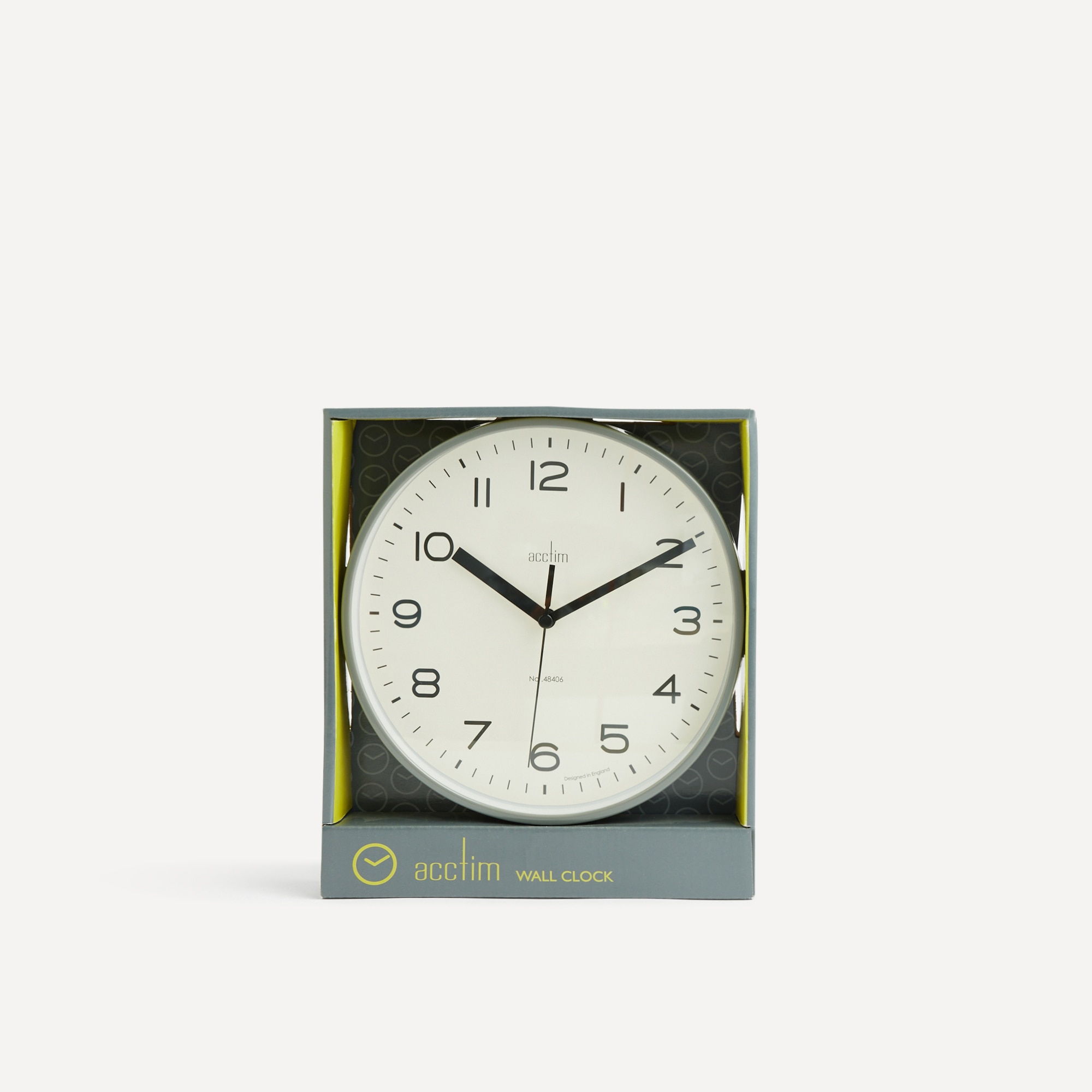 Reloj de pared Runwell Acctim - Gris Gris-4