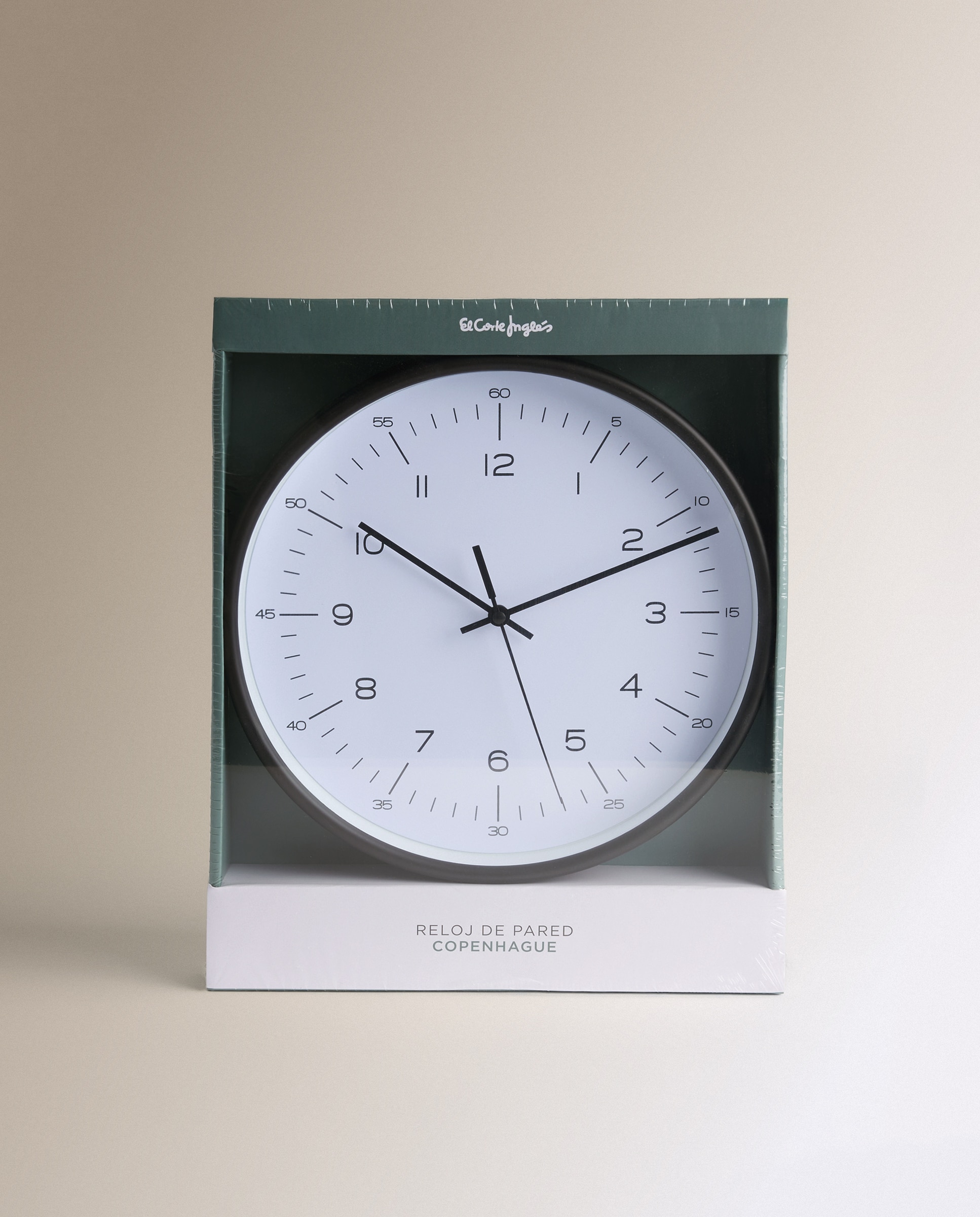 Relógio de parede Basic Preto-4