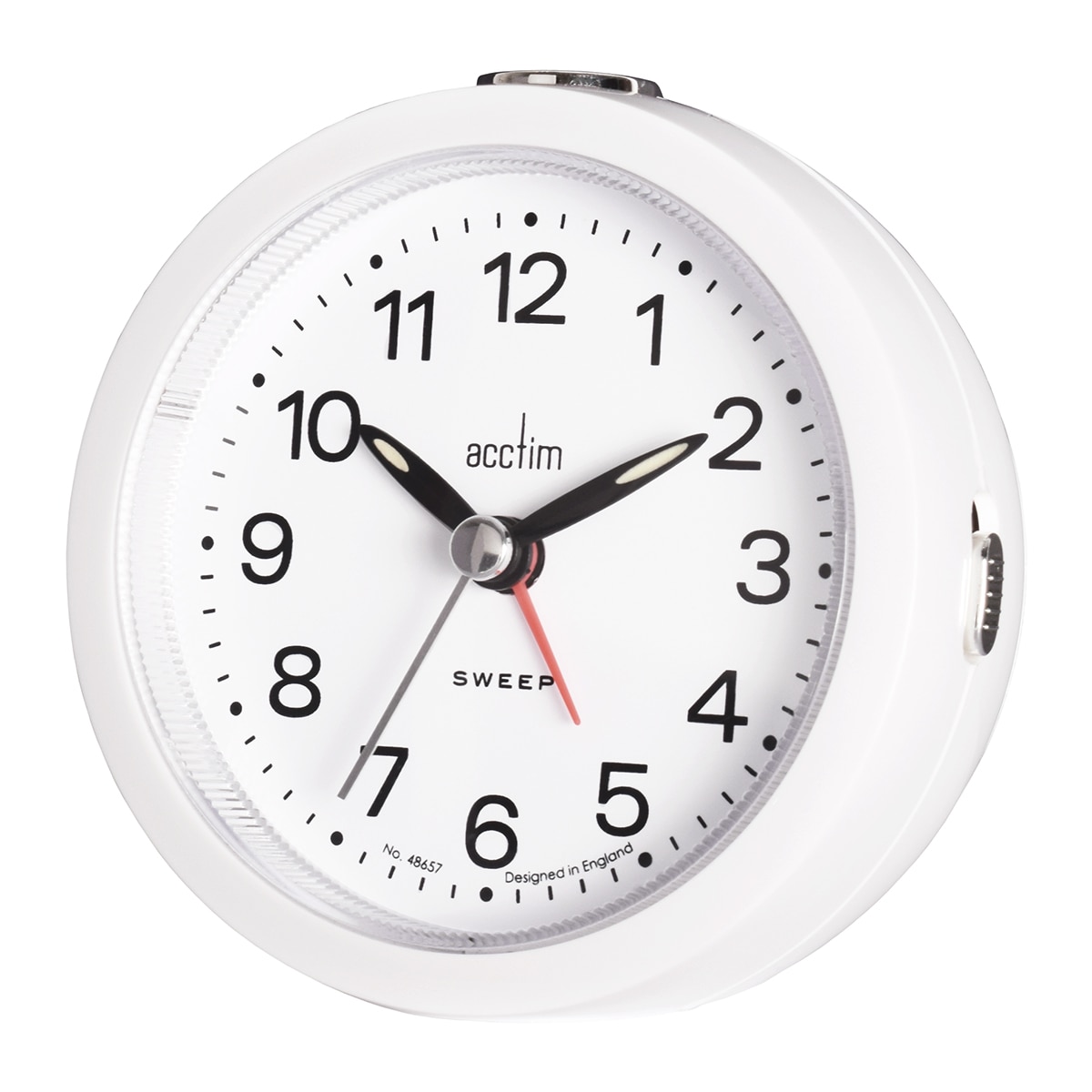 Imagem 0 de Relógio despertador redondo Elana Acctim