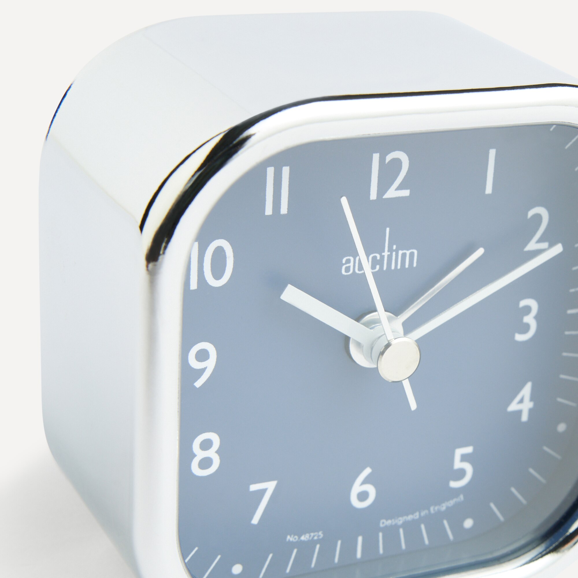 Relógio despertador quadrado Zac Prata-3