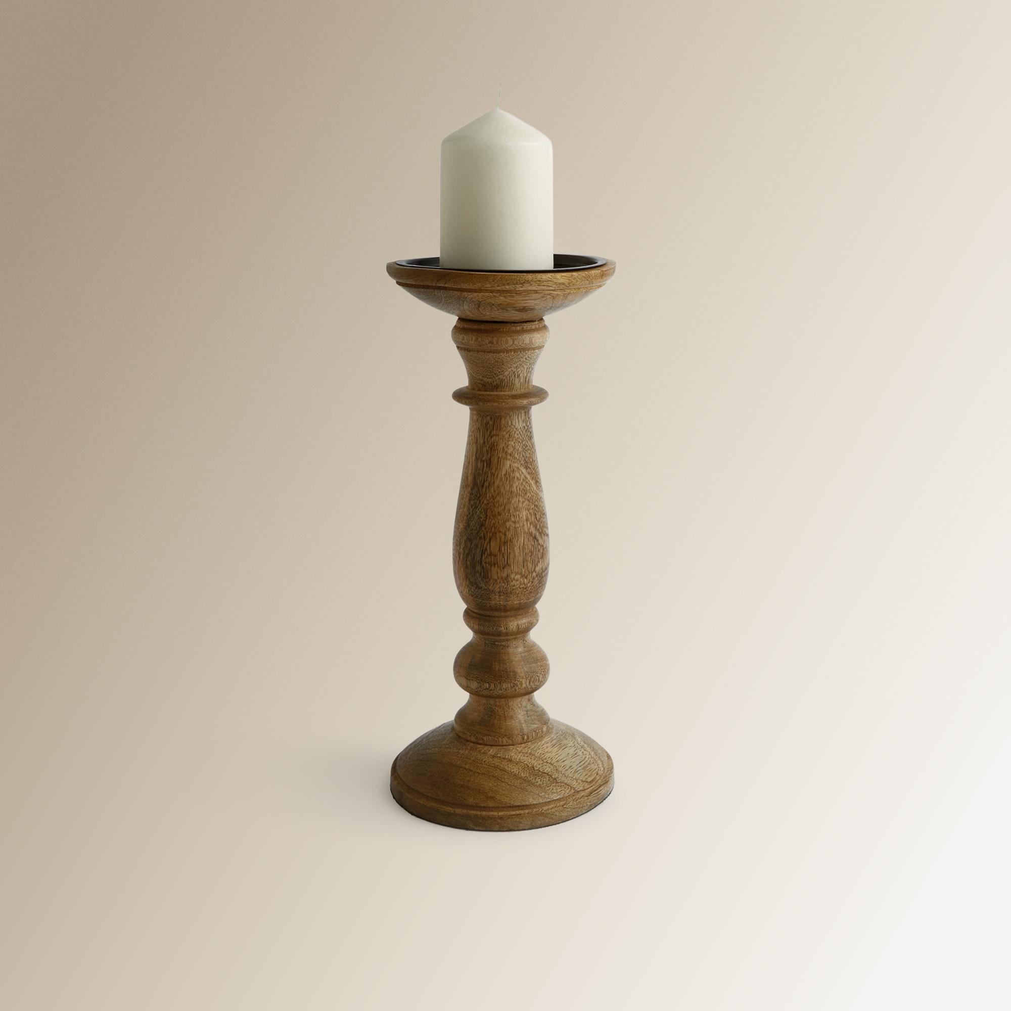 Candelabro de El Corte Inglés - Madera Pequeño Madera-2