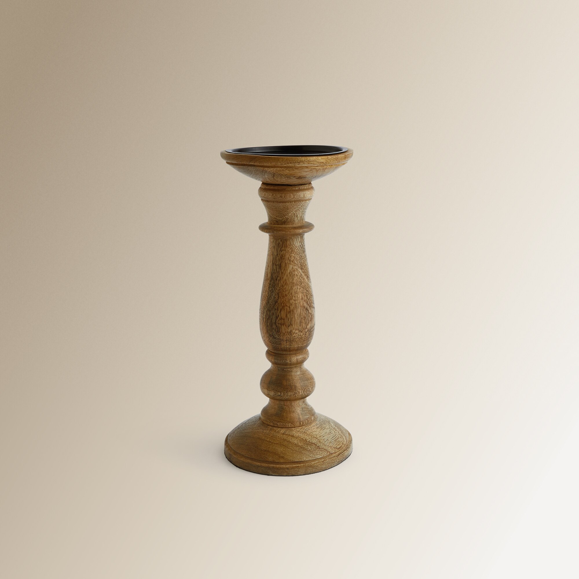 Candelabro de El Corte Inglés - Madera Pequeño Madera-3