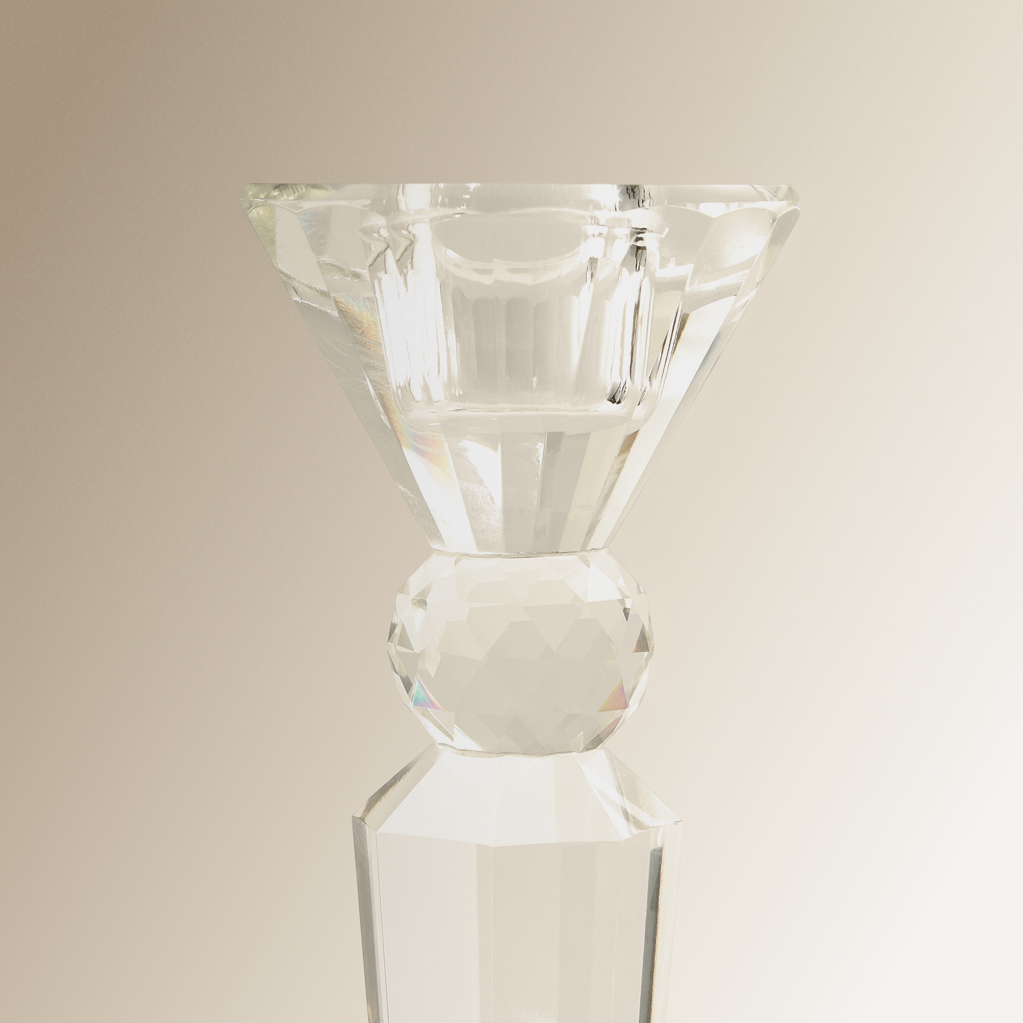 Candelabro de cristal Bucarest El Corte Inglés Transparente-5