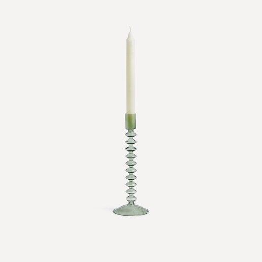 Candelabro Verde de borosilicato El Corte Inglés