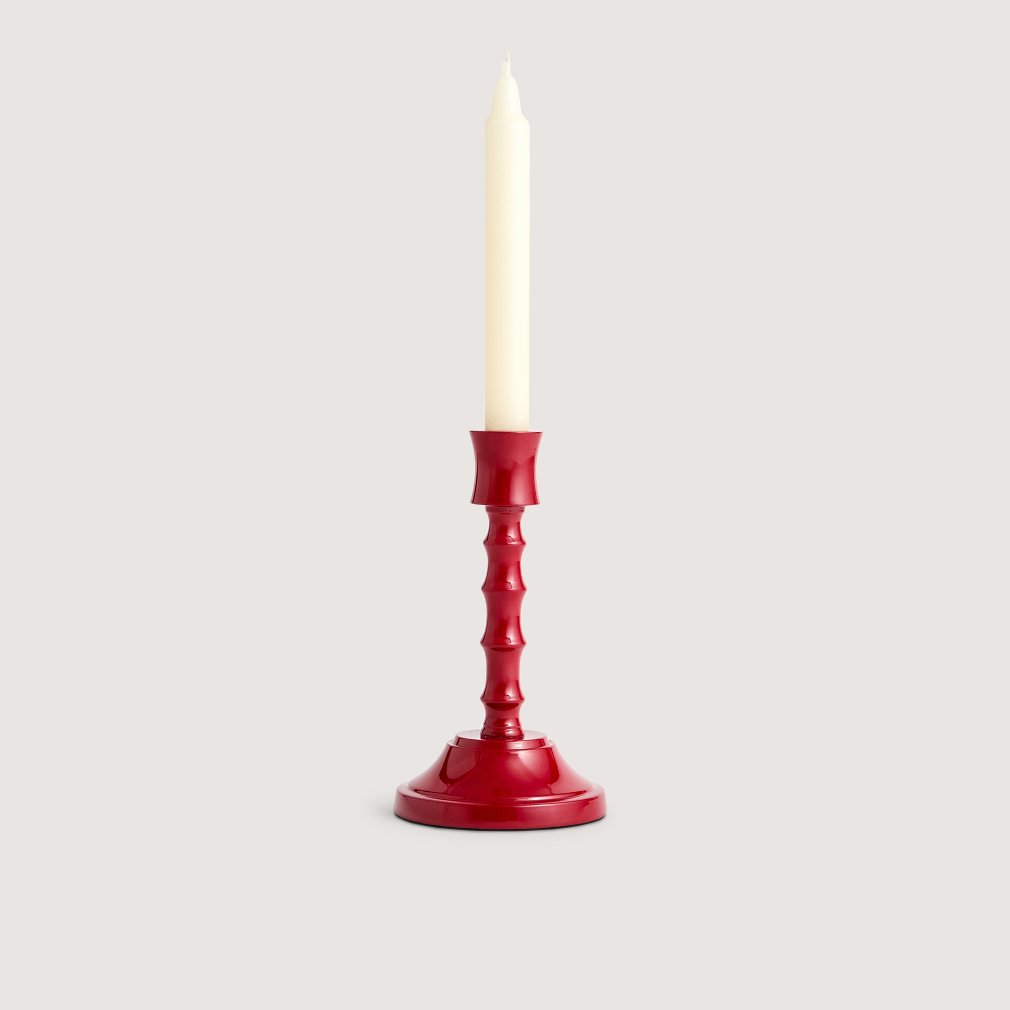 Candelabro de Alumínio Citera Vermelho-1