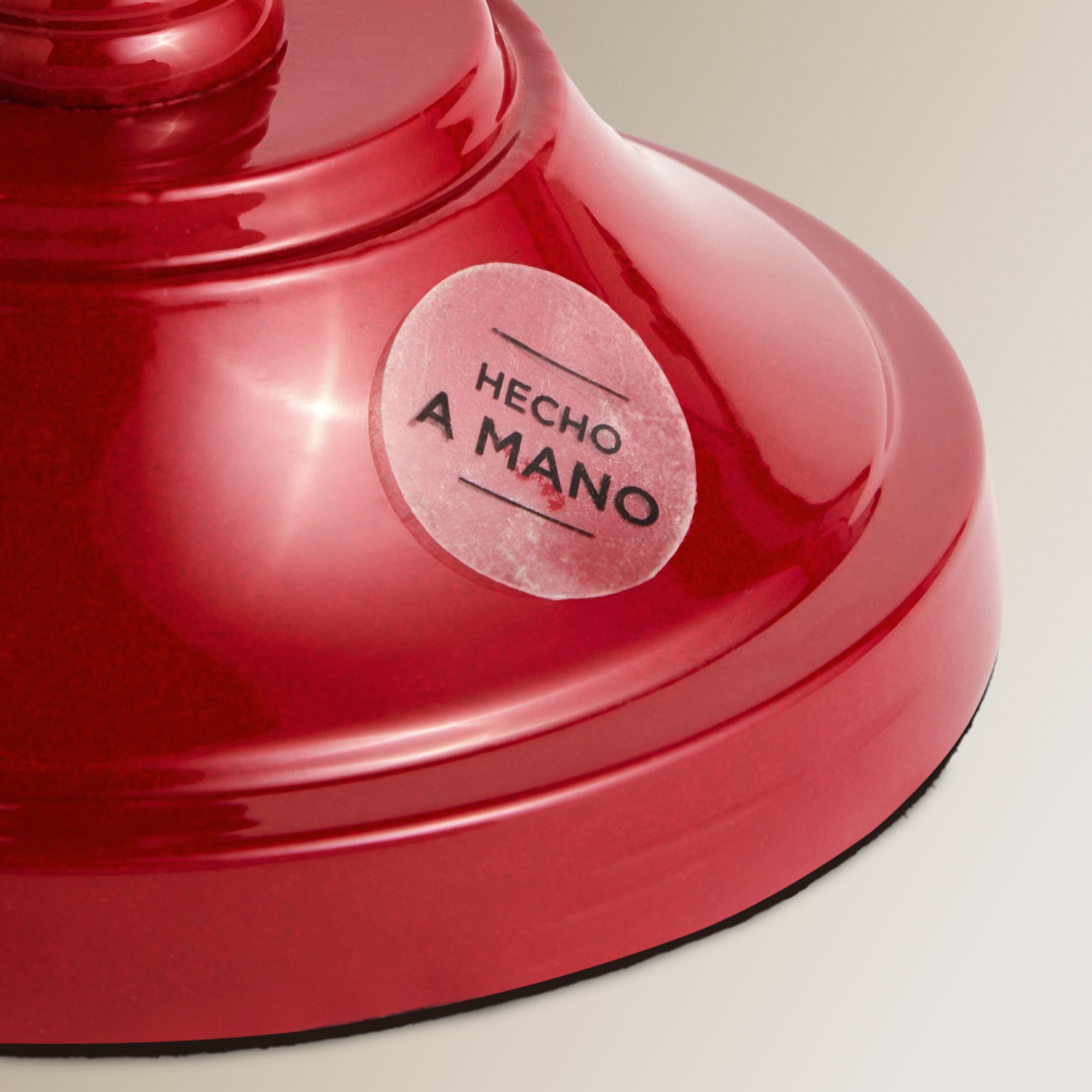 Candelabro de Alumínio Citera Vermelho-4