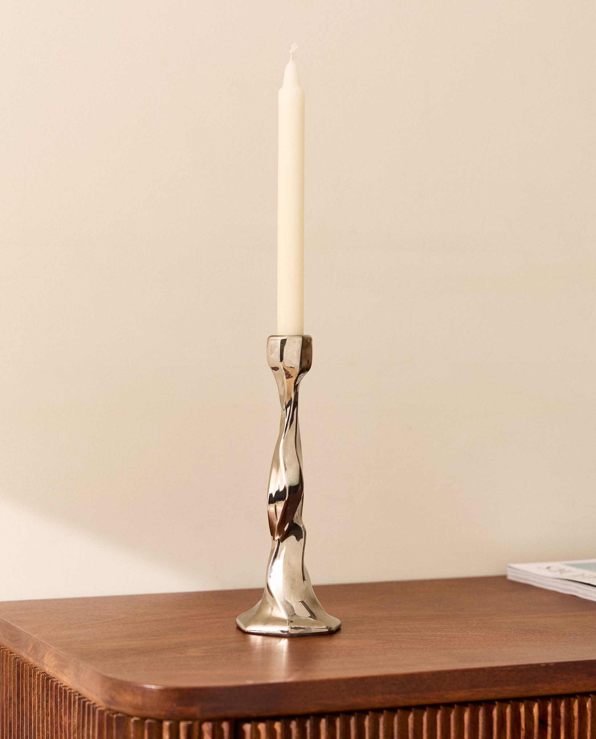 Imagem 0 de Porta-Velas Alto de Vidro Kov