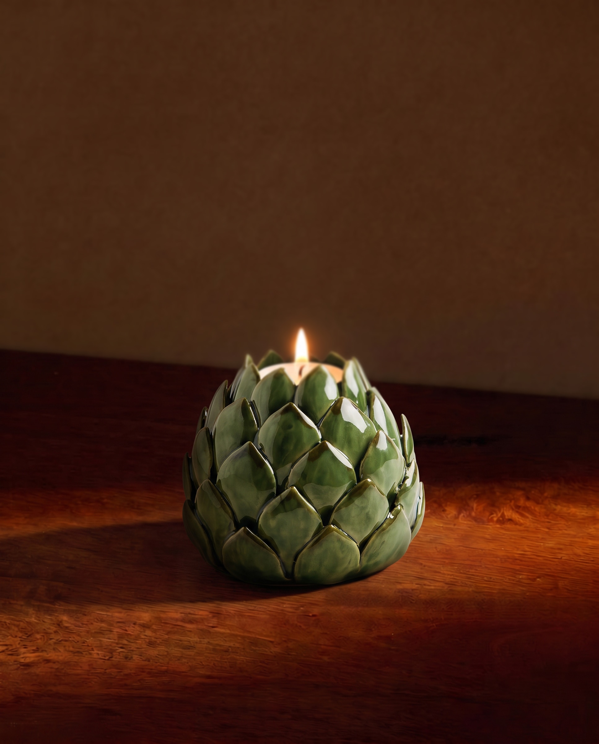 Imagem 0 de Porta-Velas de Cerâmica Alcachofra Aticho
