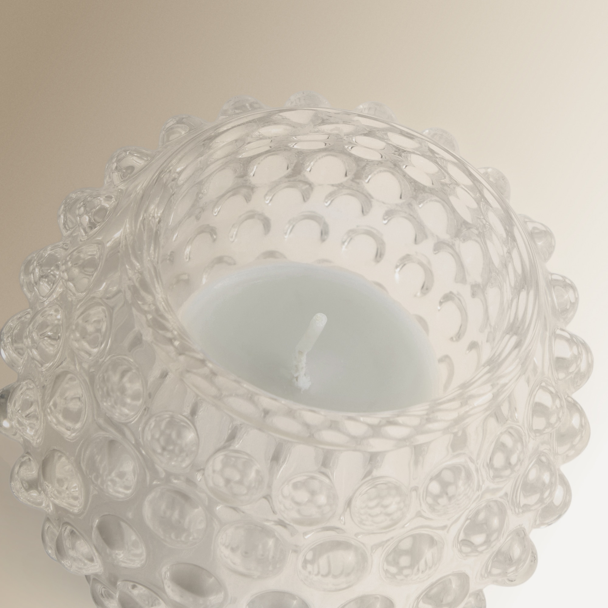 Porta-velas Tealight Lublin El Corte Inglés Transparente-4