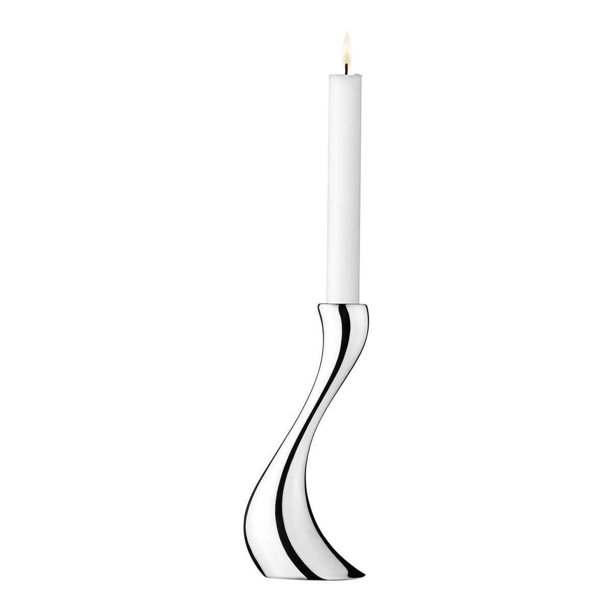 Candelabro Cobra Georg Jensen Aço-1