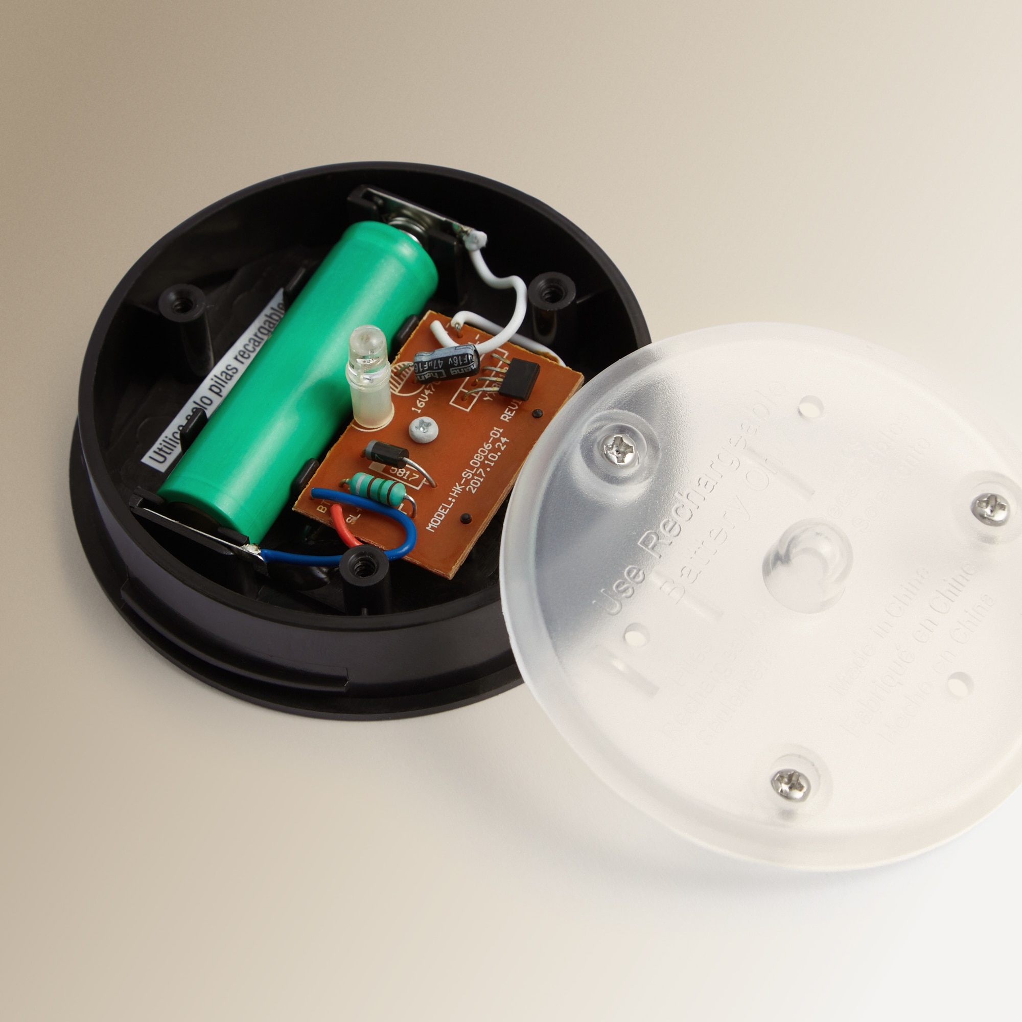 Lanterna Solar com Luz LED - Preto Preto-6