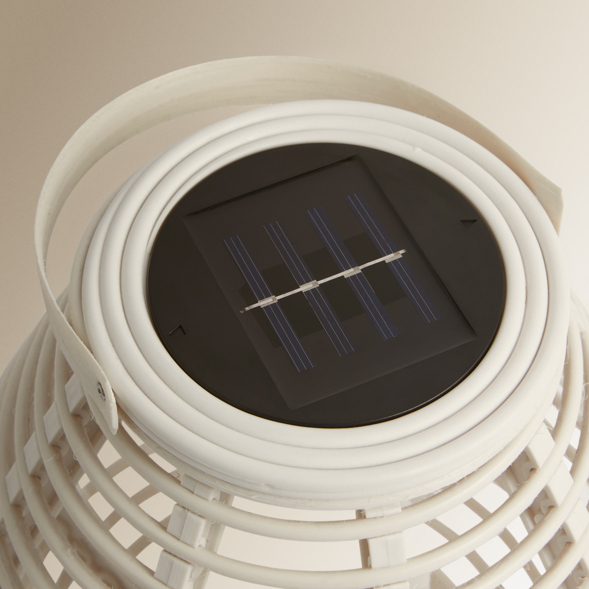 Farol solar con luz LED blanco El Corte Inglés Blanco Pequeño Blanco-4