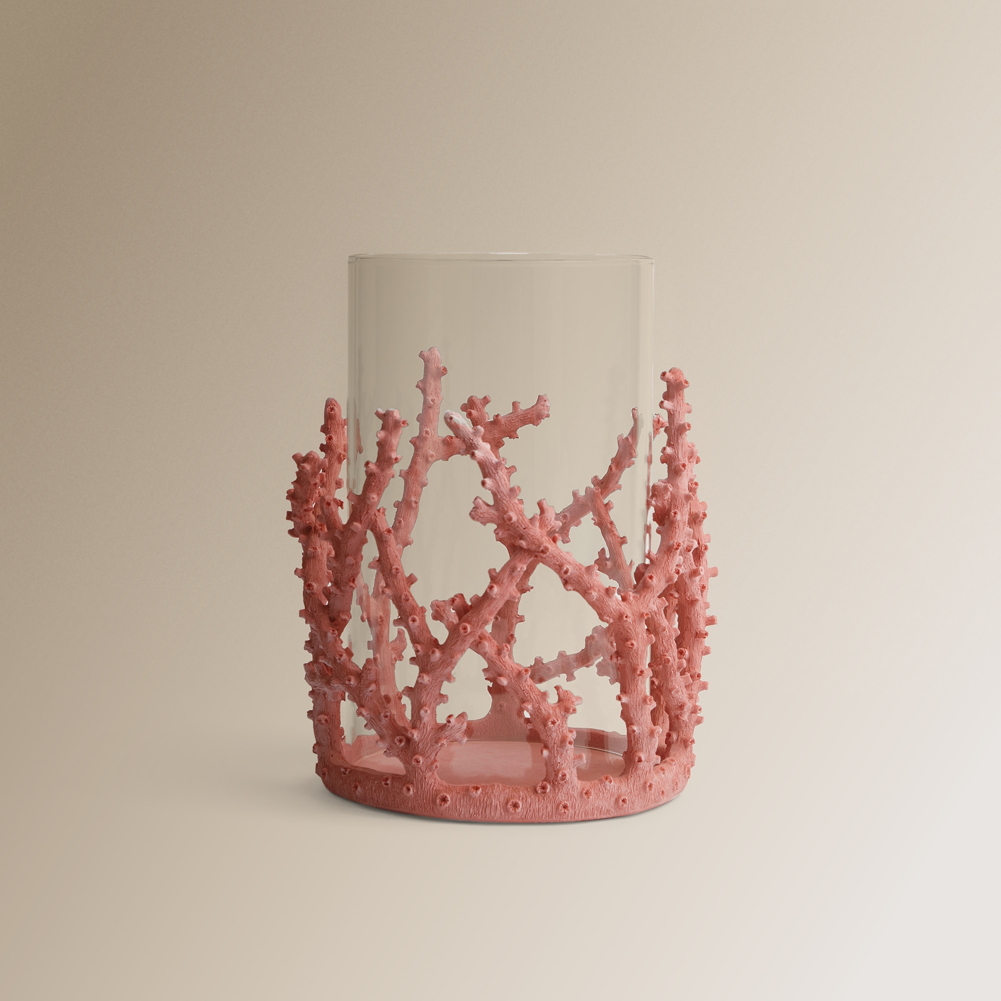 Porta-Velas Coral Belize Coral-3