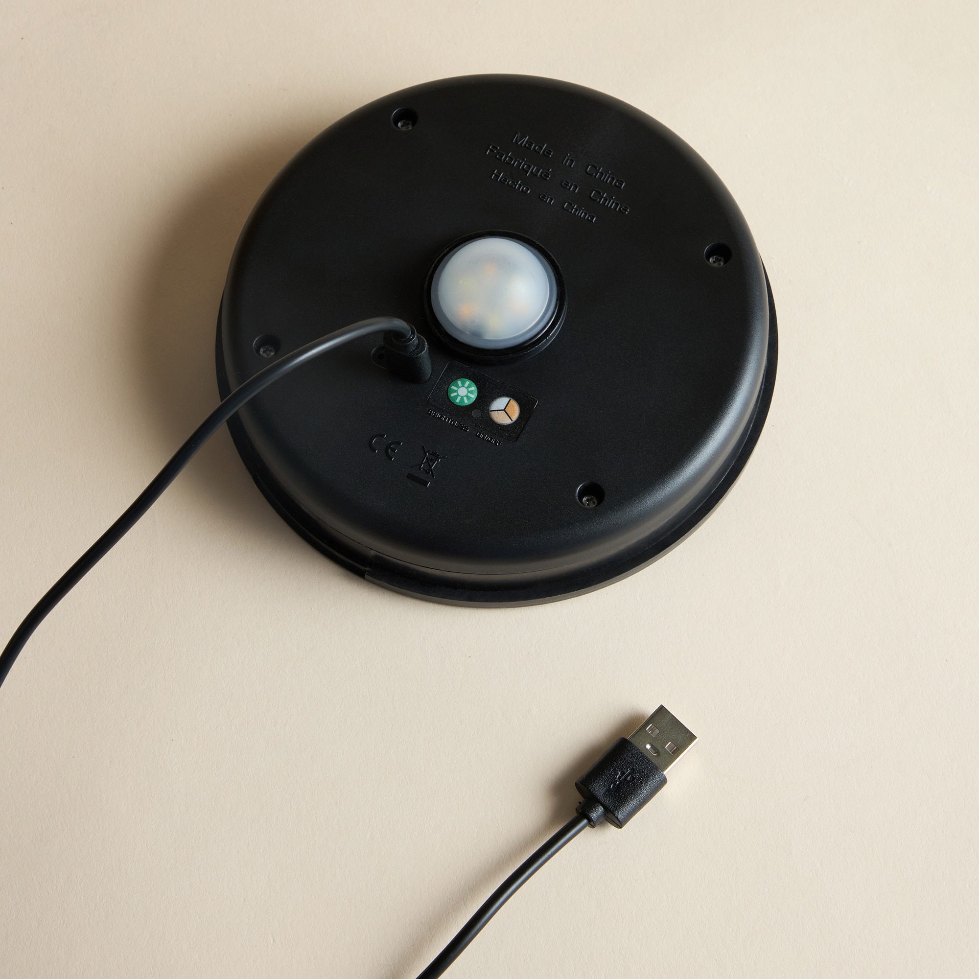Lanterna Tábuas com Luz LED Solar Castanho-6