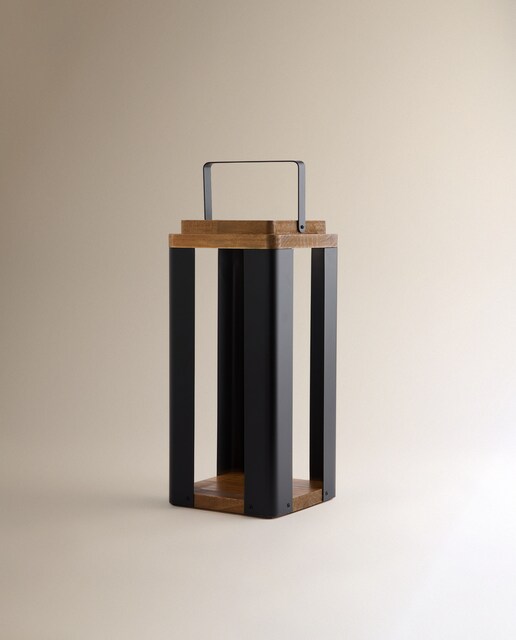 Farol metal Solar