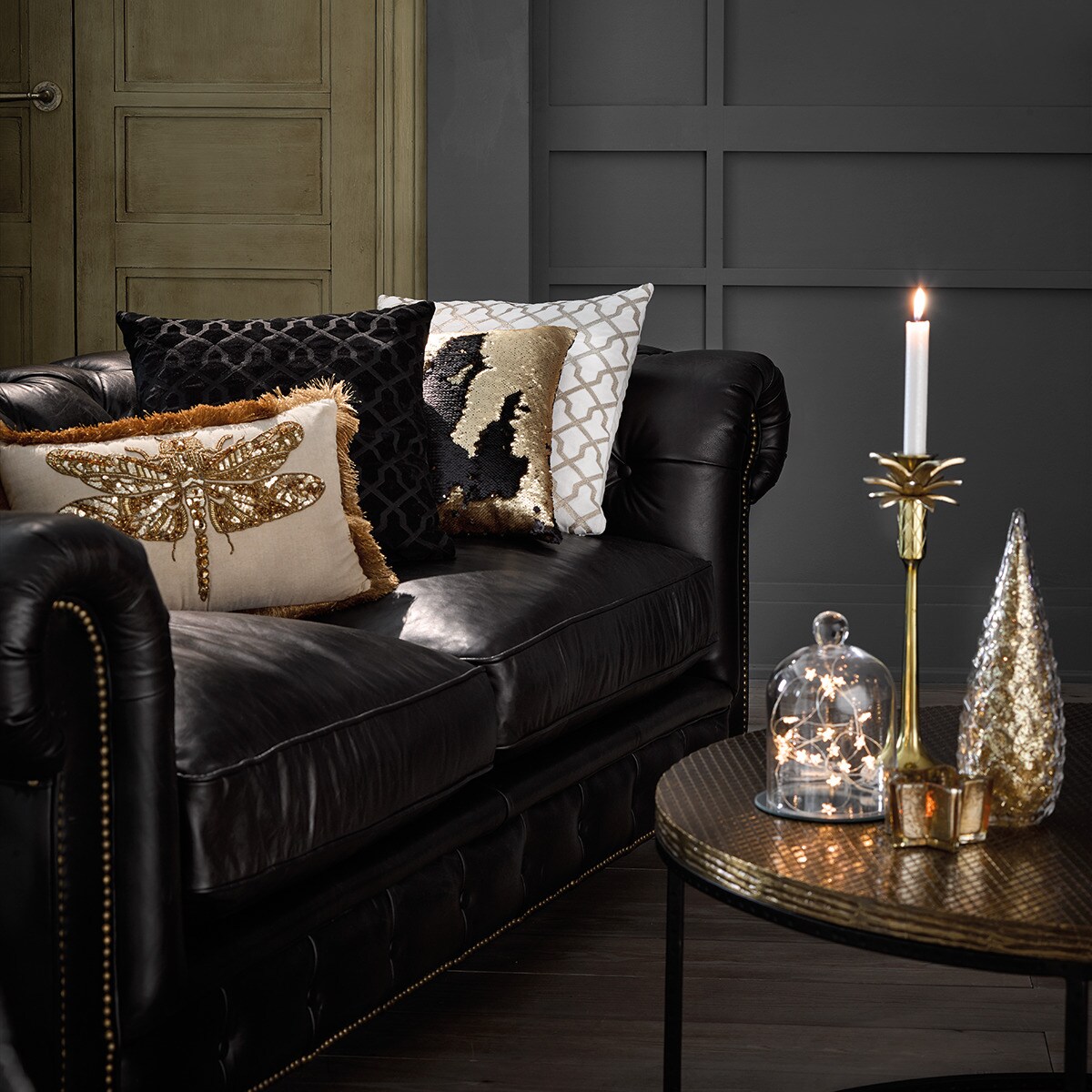 Sino de cristal Natal El Corte Inglés Transparente-5