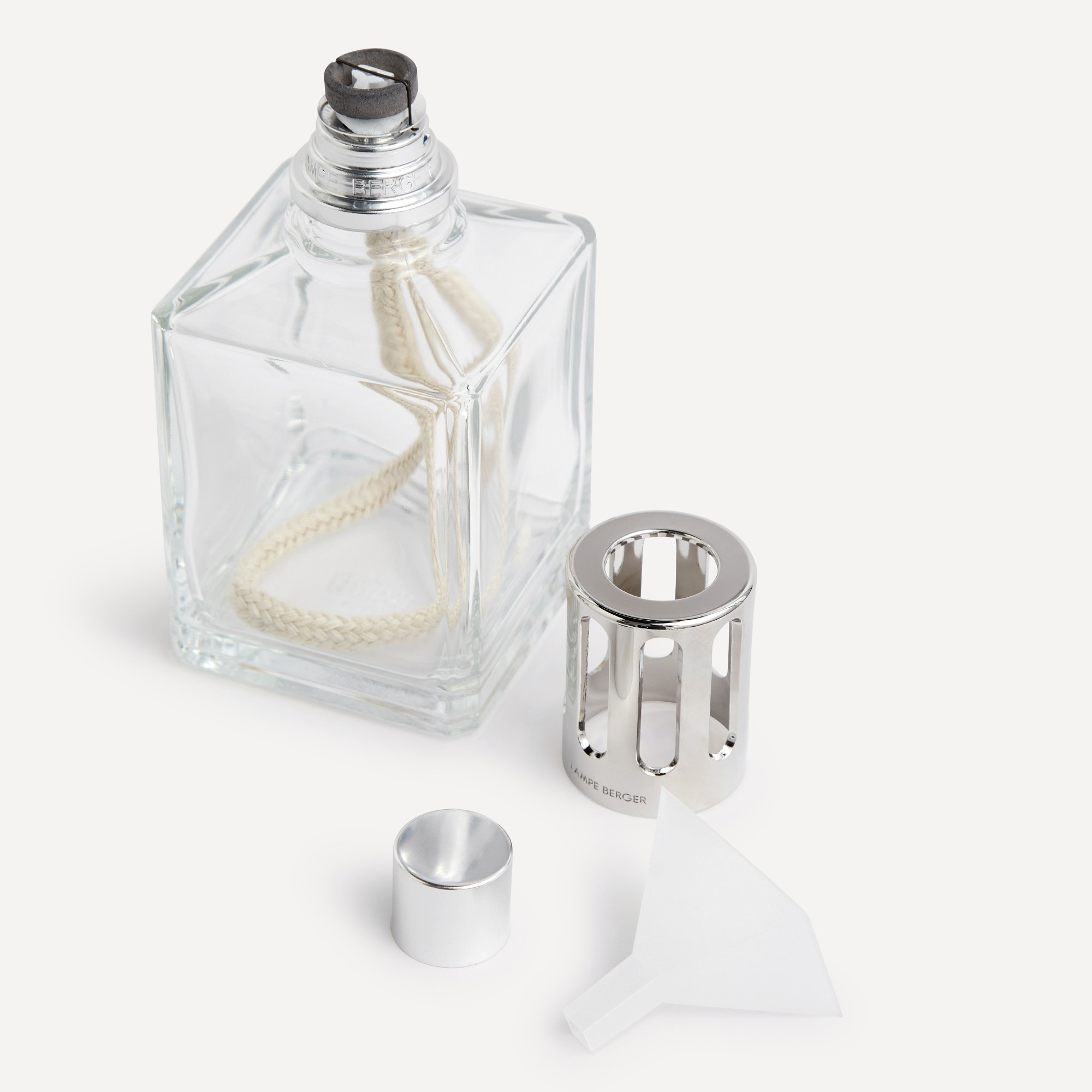 Cofre Lámpara catalítica Essentielle Cuadrada con 2 recambios Maison Berger - Cristal Cristal-2