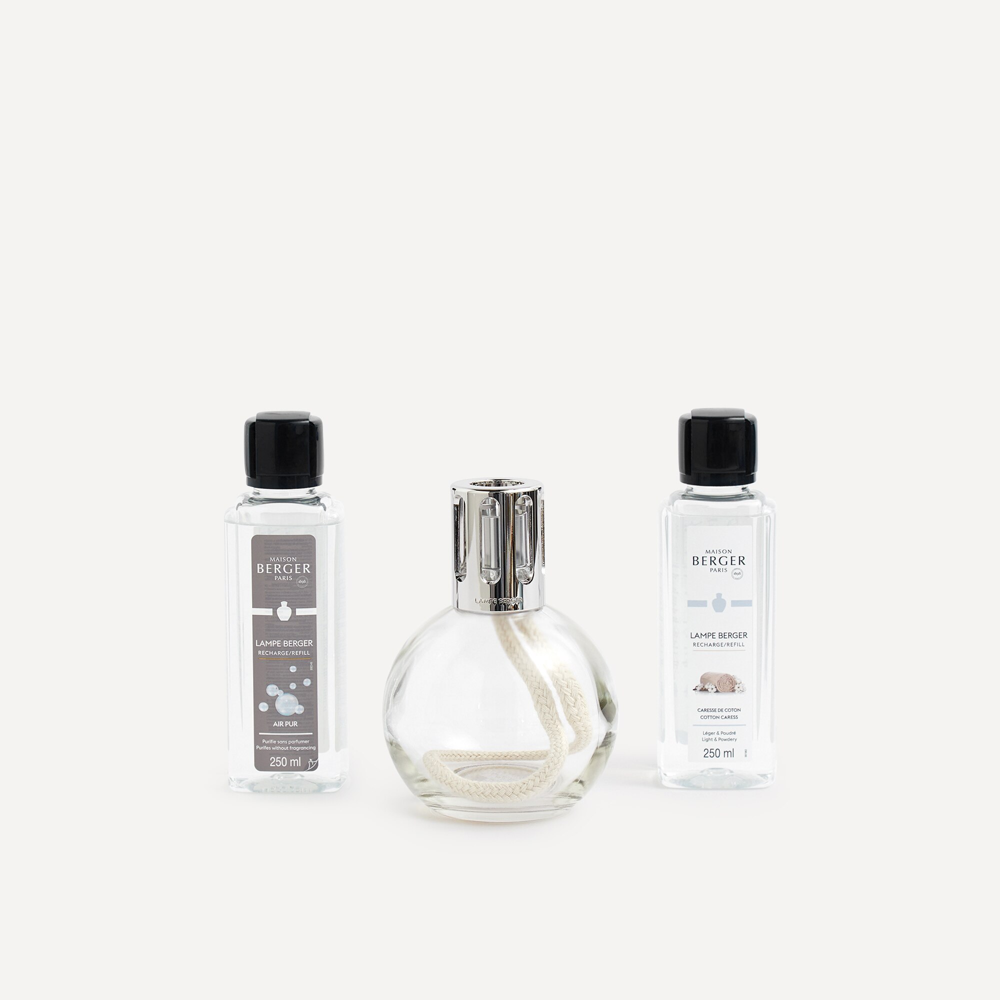 Imagen 0 de Cofre Lámpara catalítica Essentielle Redonda con 2 recambios Maison Berger