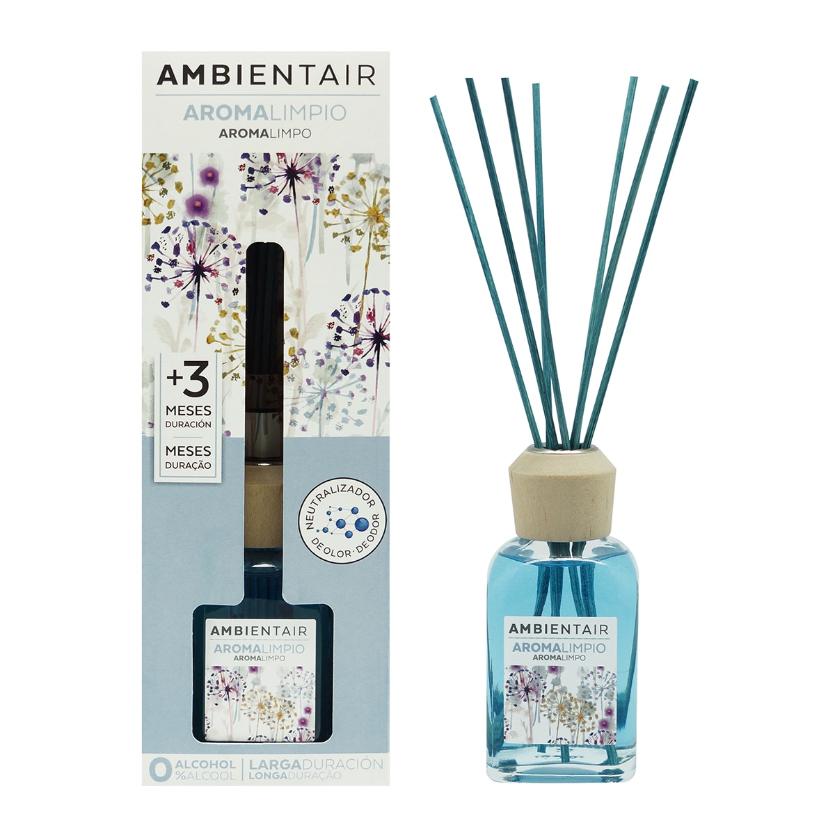 Imagen 0 de Difusor varilla absorbe olores Aroma Limpio Ambient Air