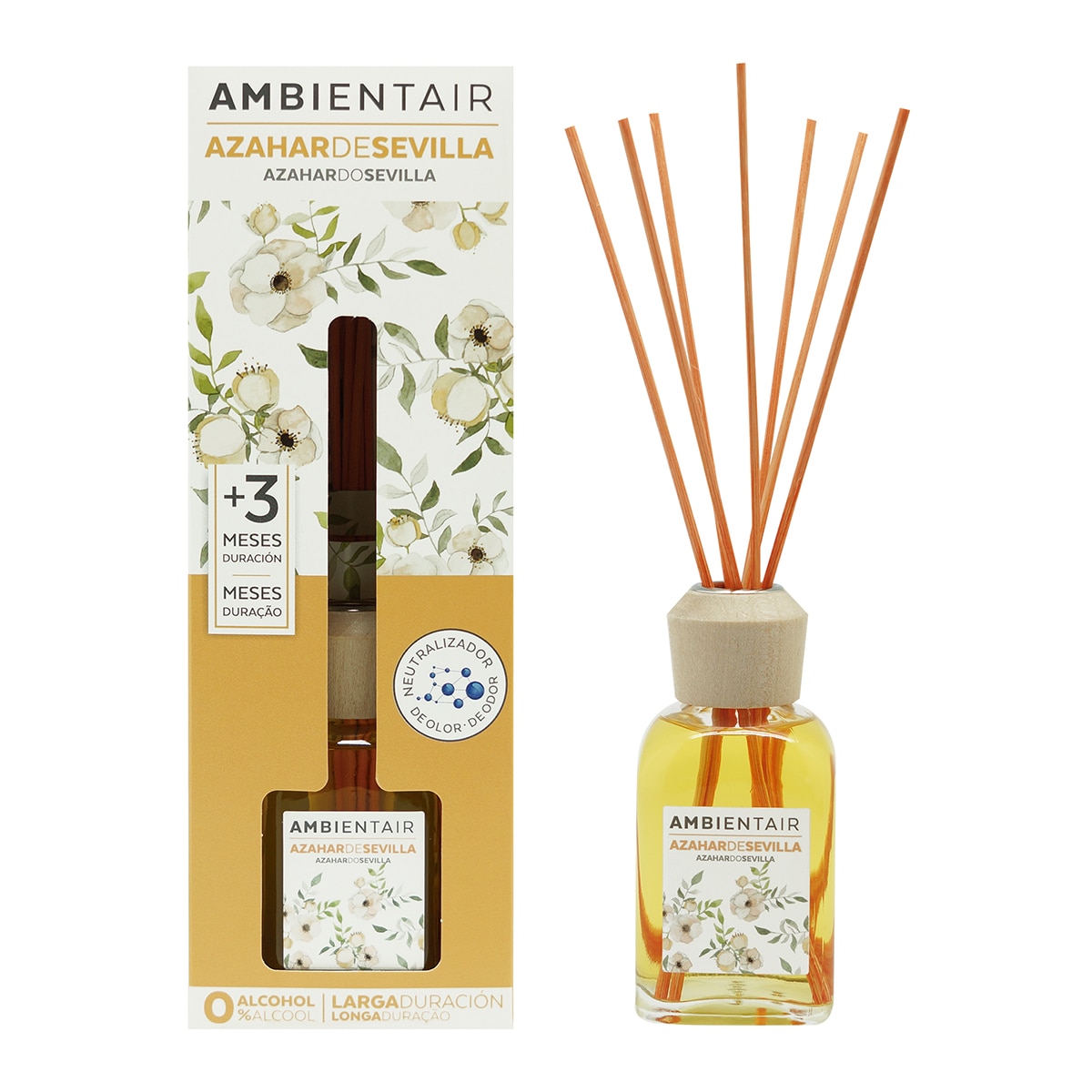 Imagen 0 de Difusor varilla absorbe olores Azahar Ambient Air