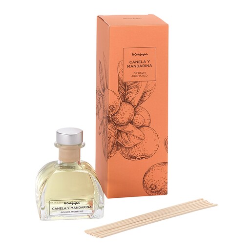 Difusor de varillas Canela y Mandarina El Corte Inglés