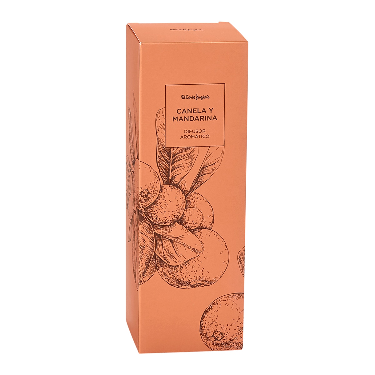 Difusor de varillas Canela y Mandarina El Corte Inglés Naranja-2