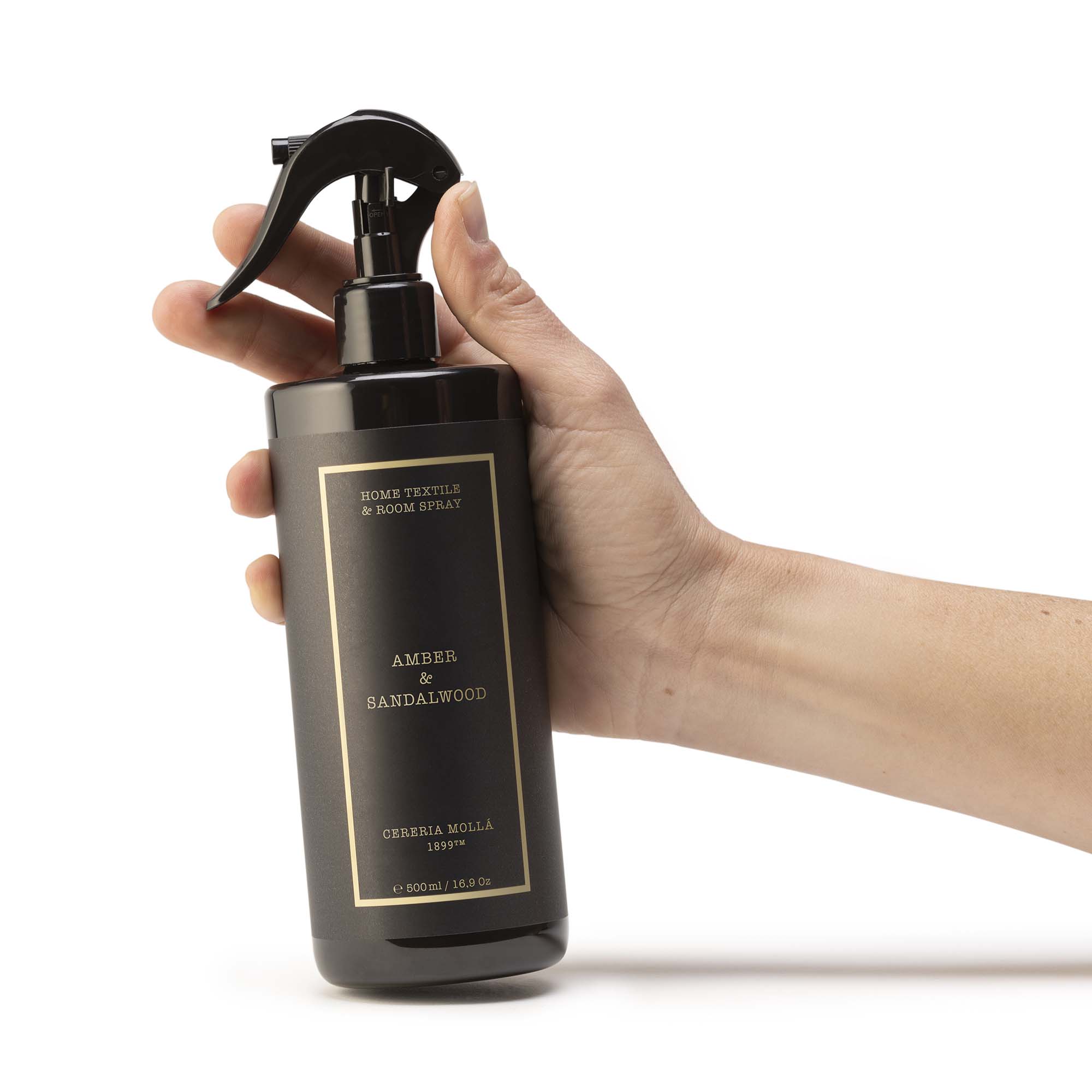 Ambientador Home Textile Room Spray Amber Sandalwood Preto-3