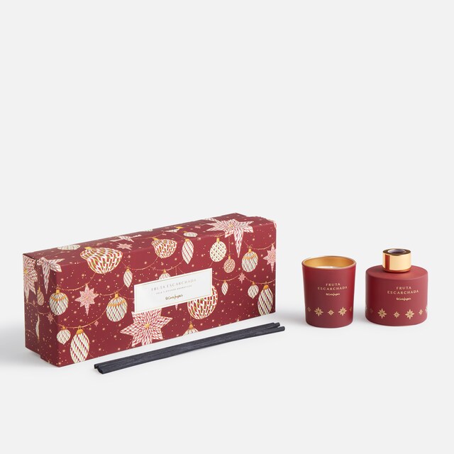 Set de vela y difusor Fruta Escarchada Navidad El Corte Inglés