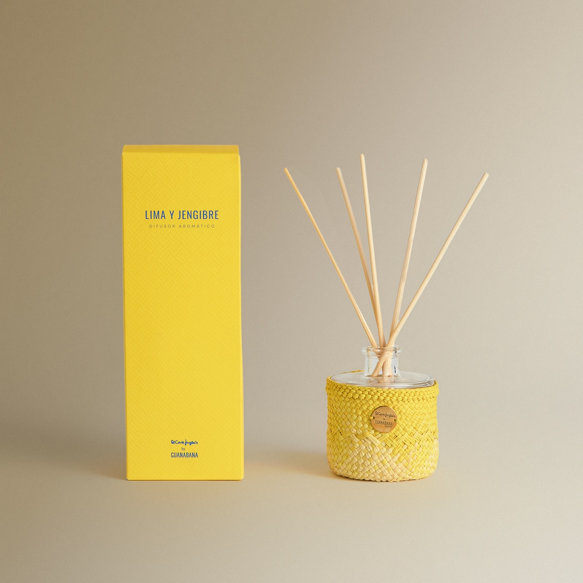 Difusor de varillas Lima y Jengibre Guanabana Amarillo-1