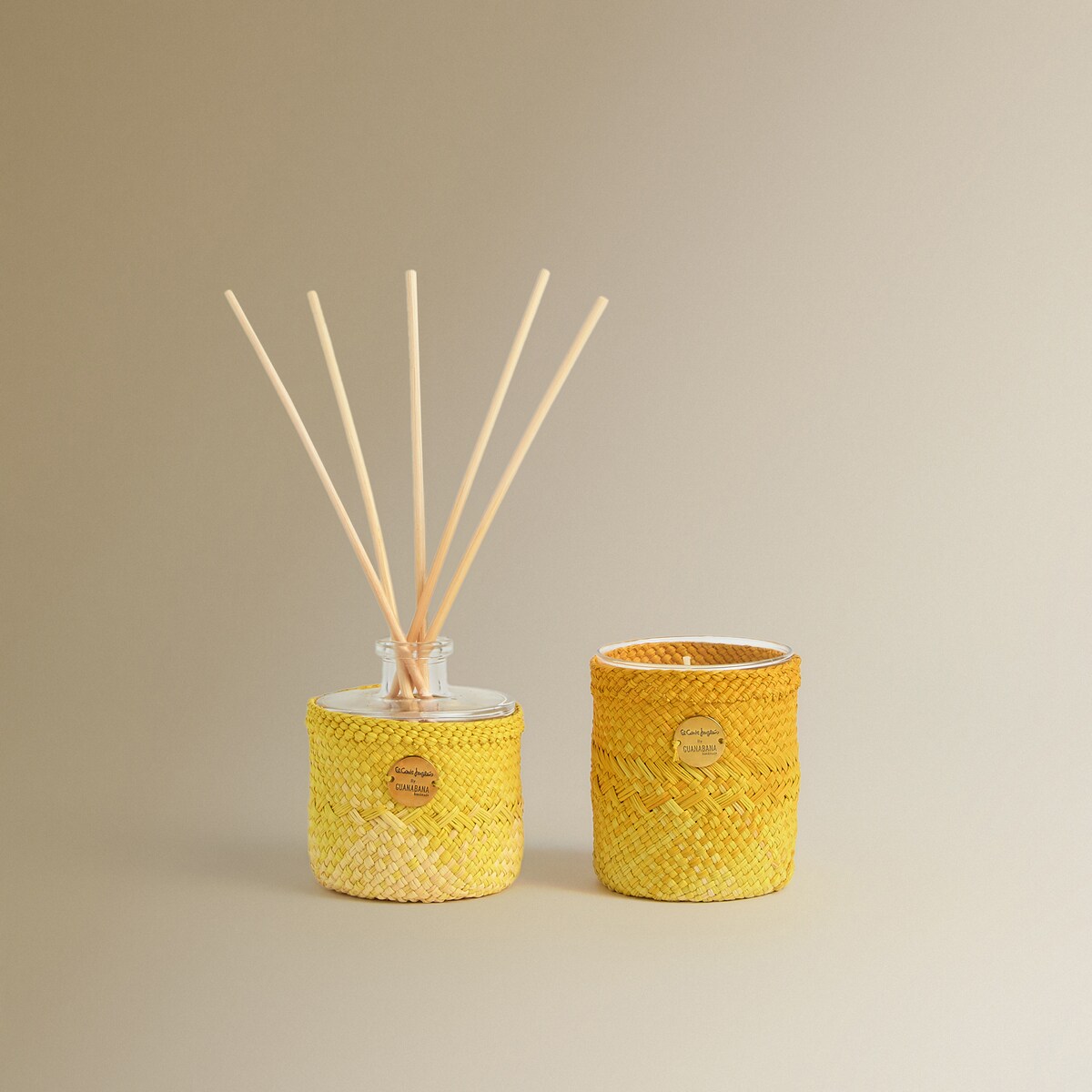 Difusor de varillas Lima y Jengibre Guanabana Amarillo-3