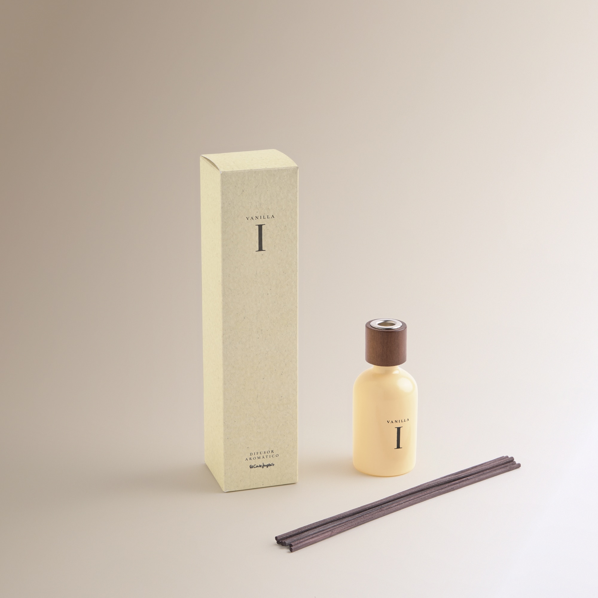 Difusor de Varetas Framboesa e Baunilha Essential Bege-2