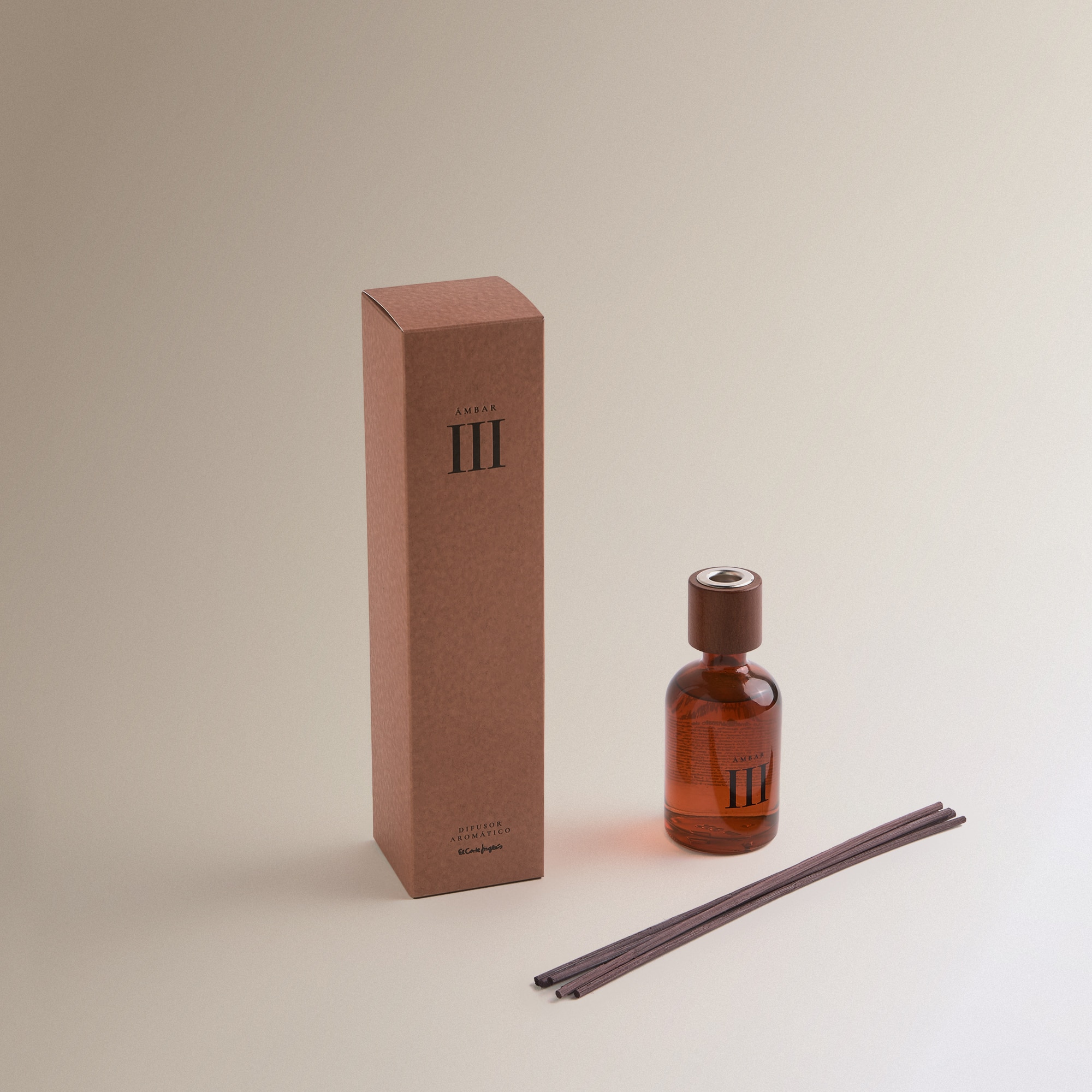 Difusor de Varetas Amber Roast Essential Cinzento-2