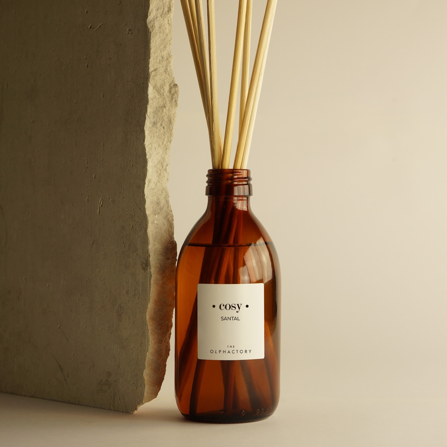 Difusor de Varetas Cosy Santal Amber Castanho-2