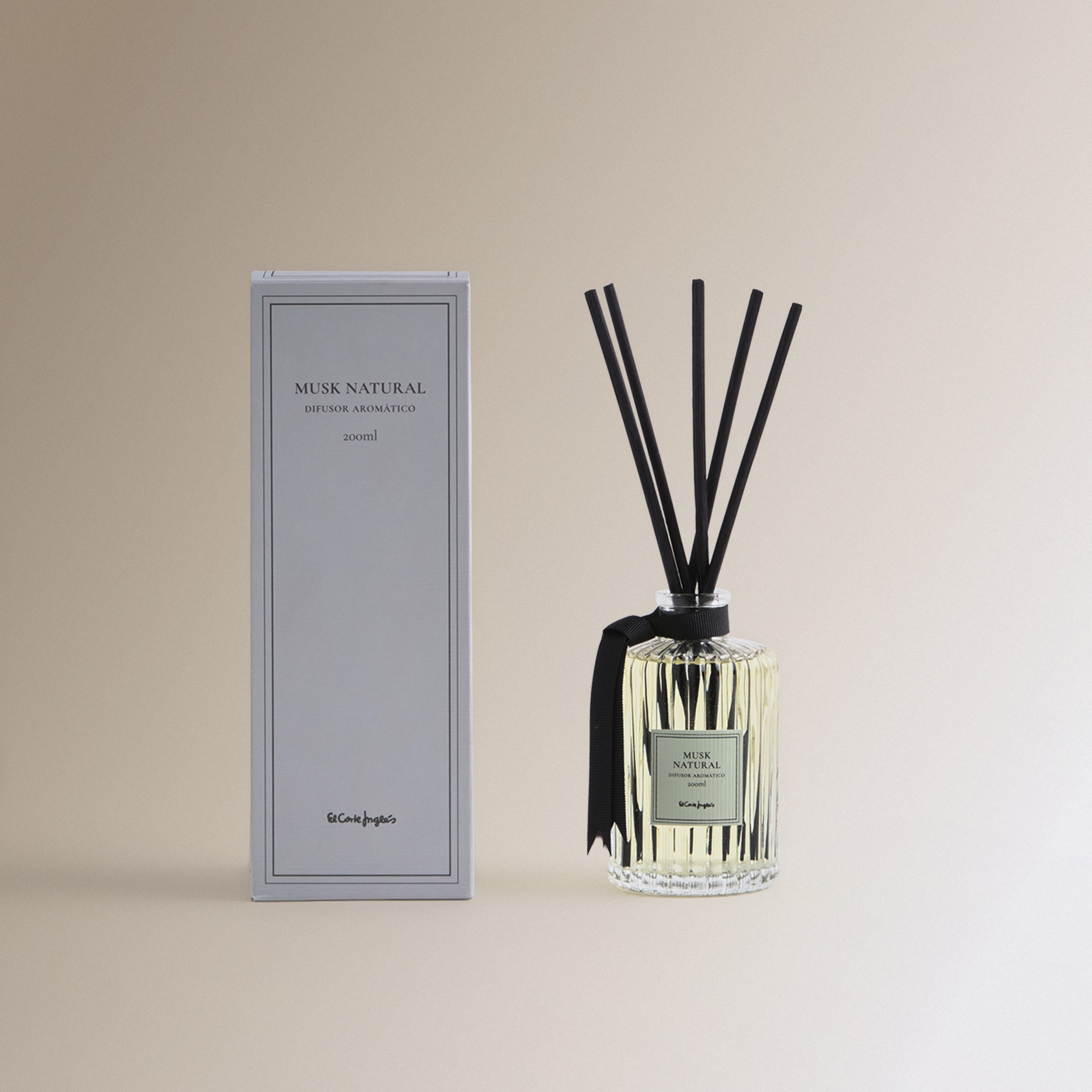 Imagen 0 de Difusor de varillas Musk Natural Cristal Rayas