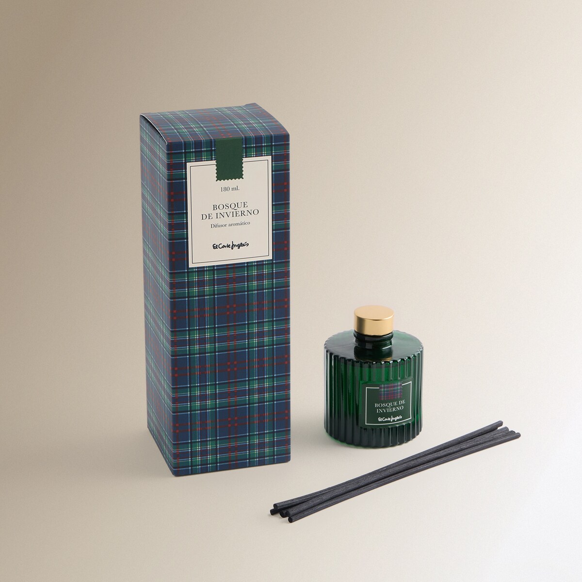 Difusor de varillas Bosque de Invierno Navidad Multicolor-2