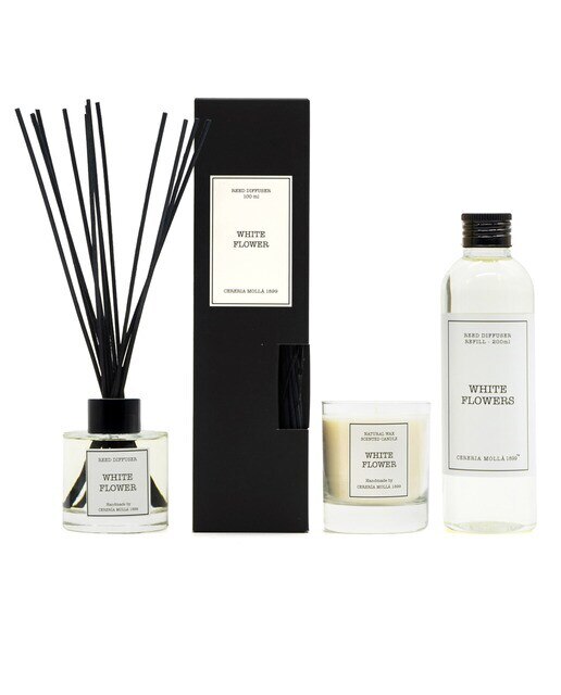 Colección de aromas White Flowers Cereria Molla 1