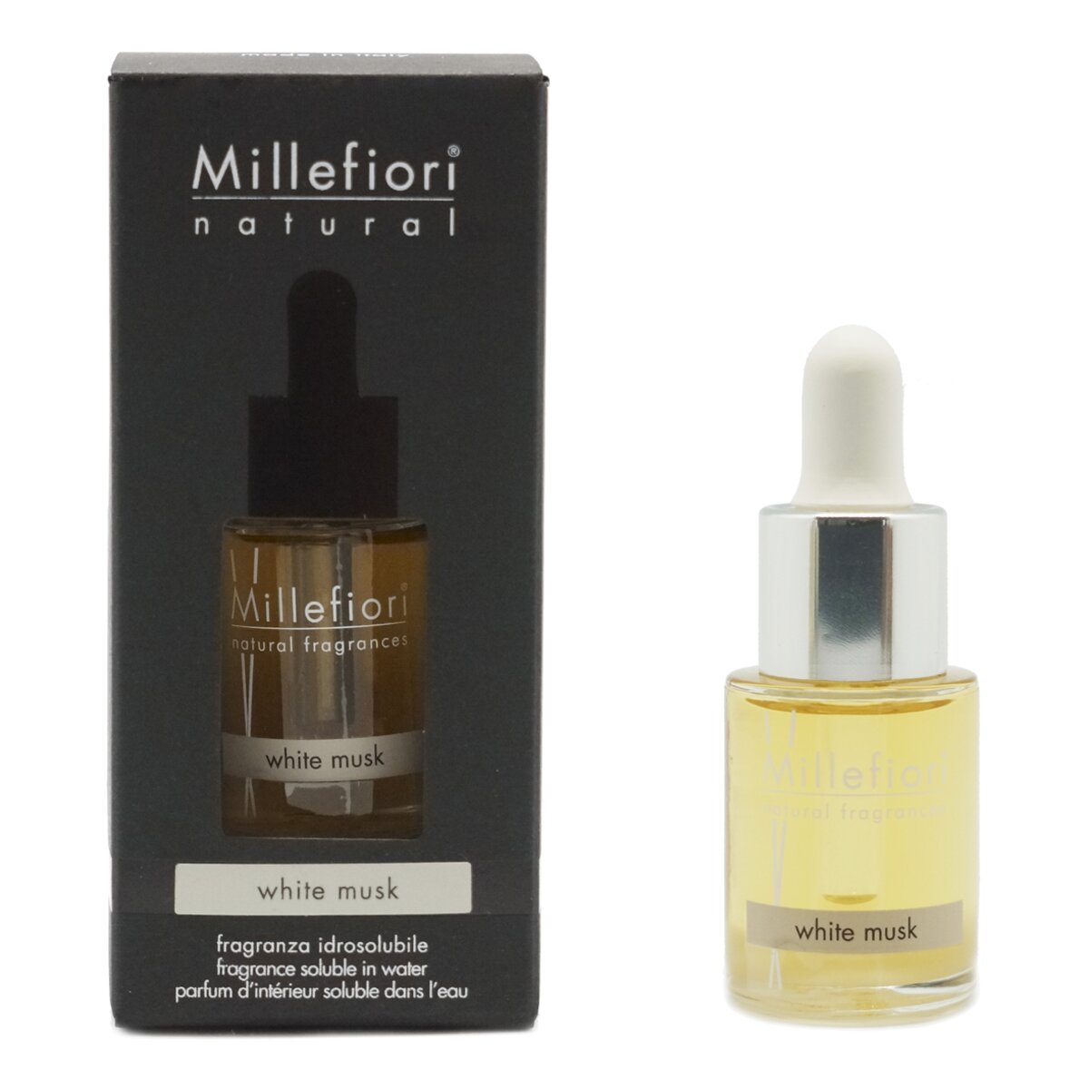 Óleo aromático Musgo Branco Millefiori Preto-1