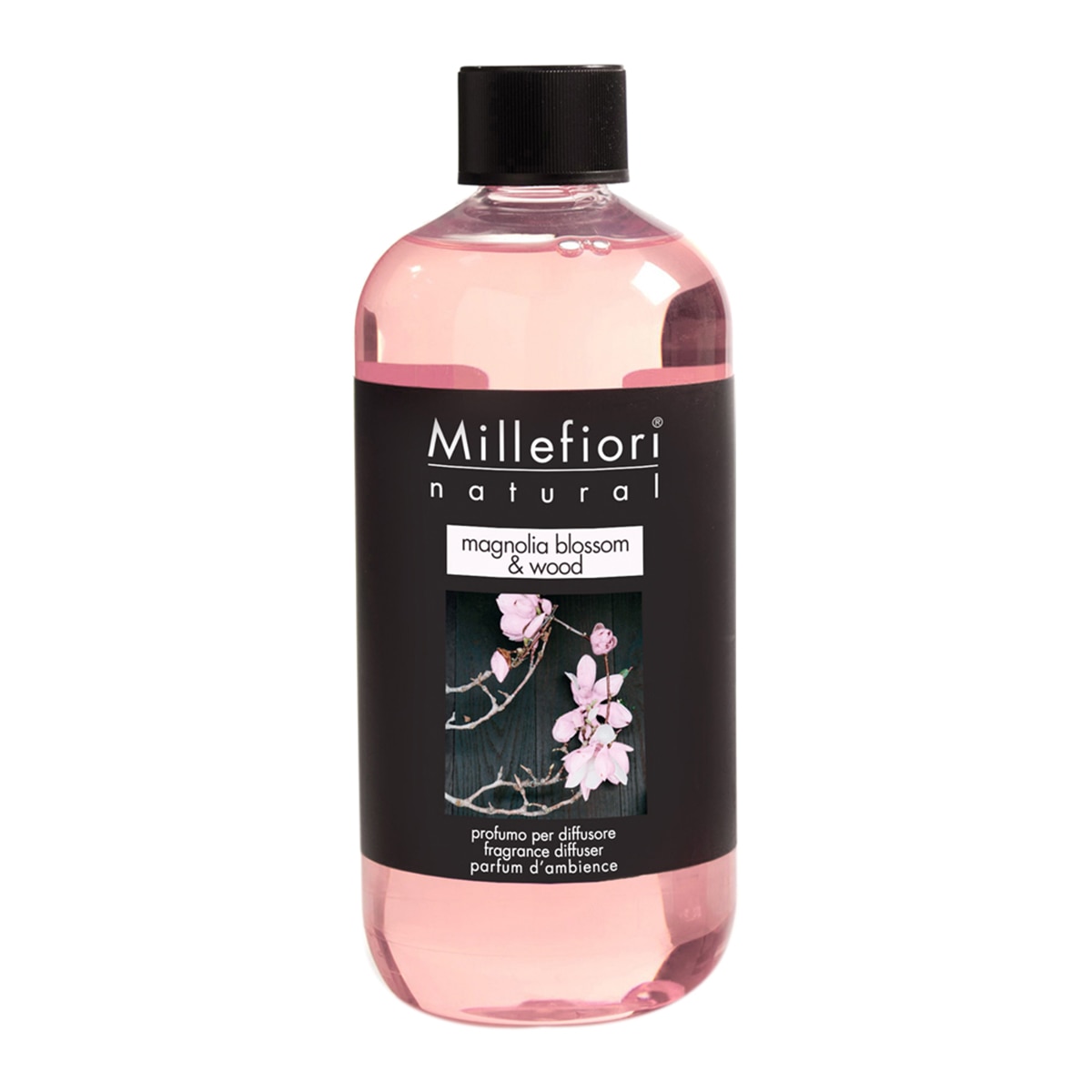 Recarga de difusor Magnólia e Madeira Millefiori Rosa-1