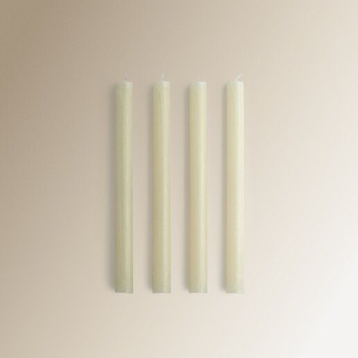 Set de 4 velas Candelabro recto El Corte Inglés