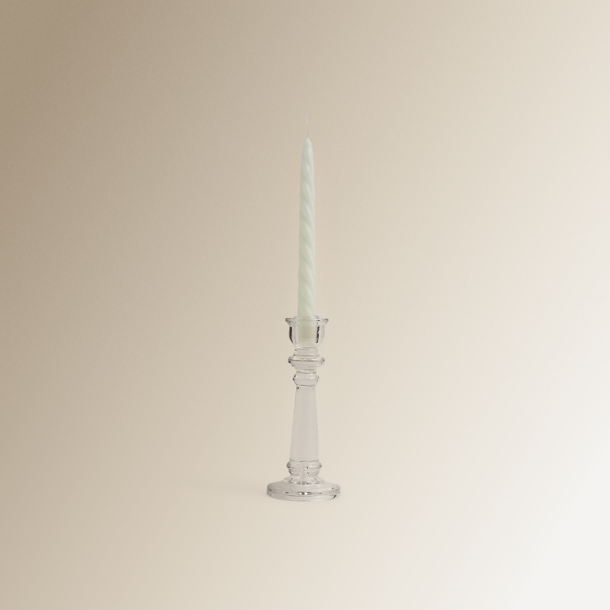 Set 4 velas Candelabro rizado El Corte Inglés Blanco-3