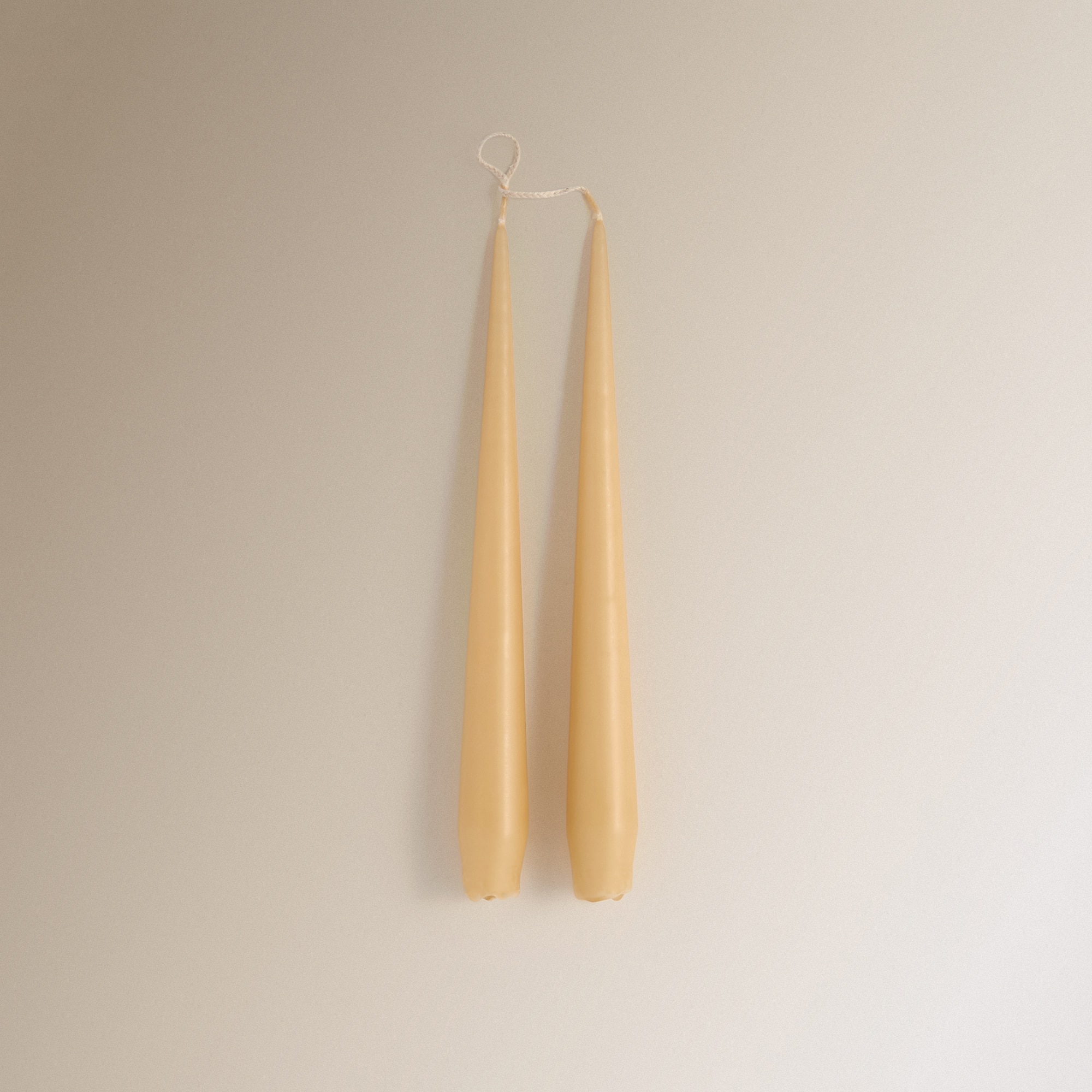 Set de 2 velas cónicas Ester & Eric - Beige Beige-2