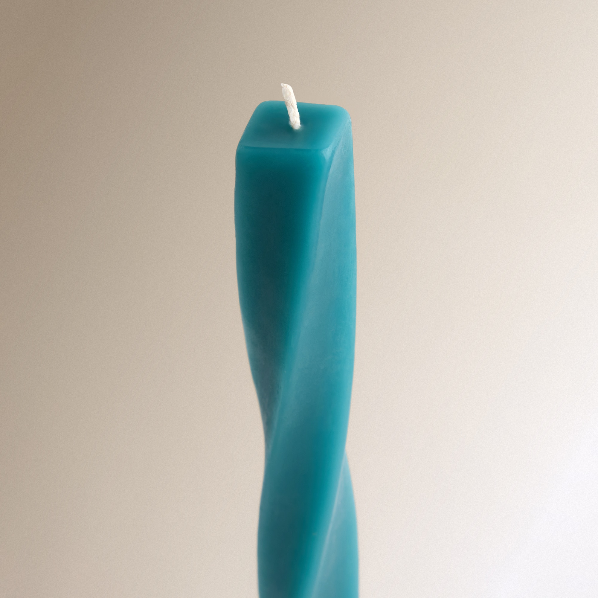 Vela Decorativa Candelabro Espiral Azul-2